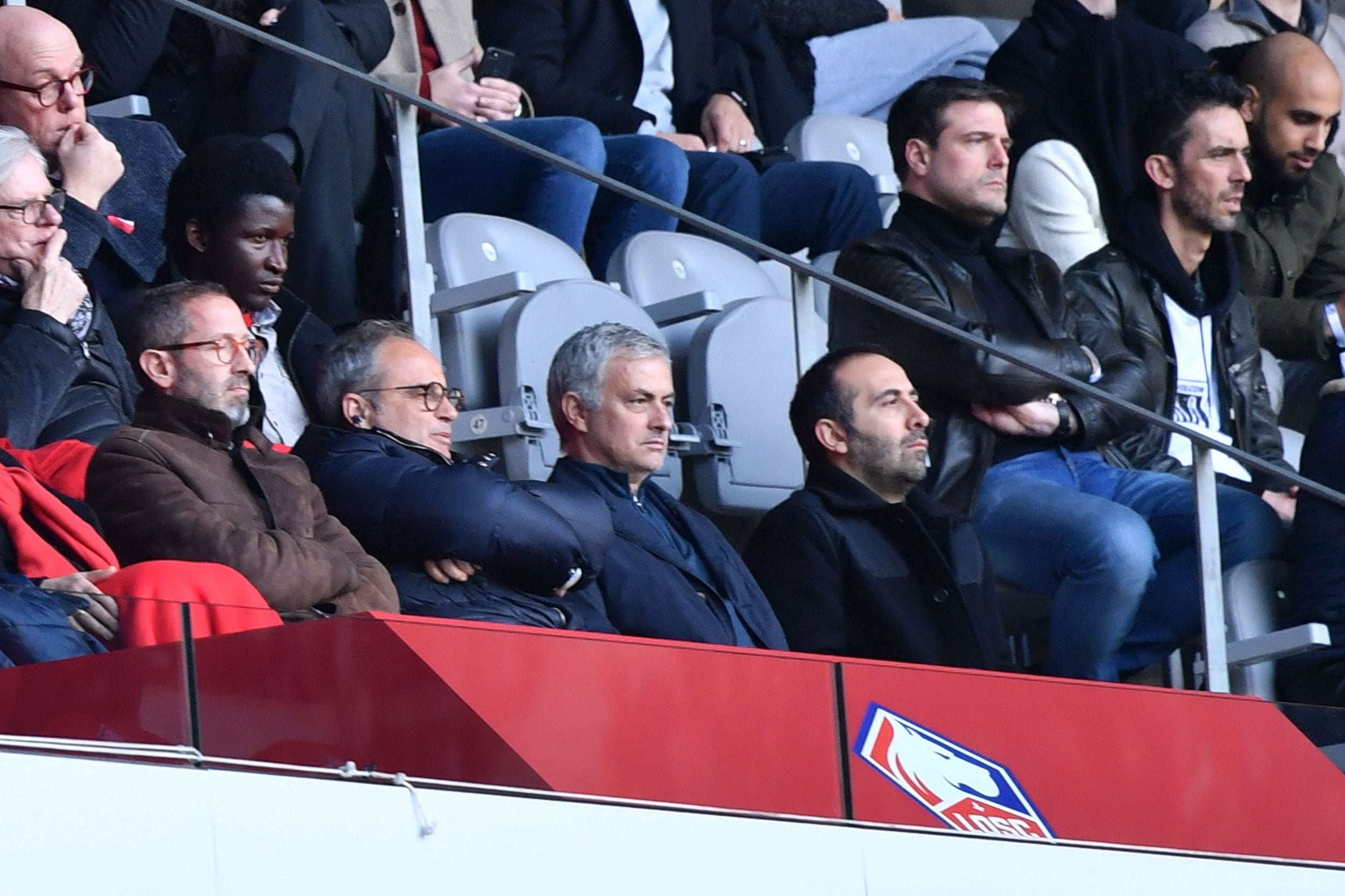 Mourinho watched Lille last weekend alongside Luis Campos