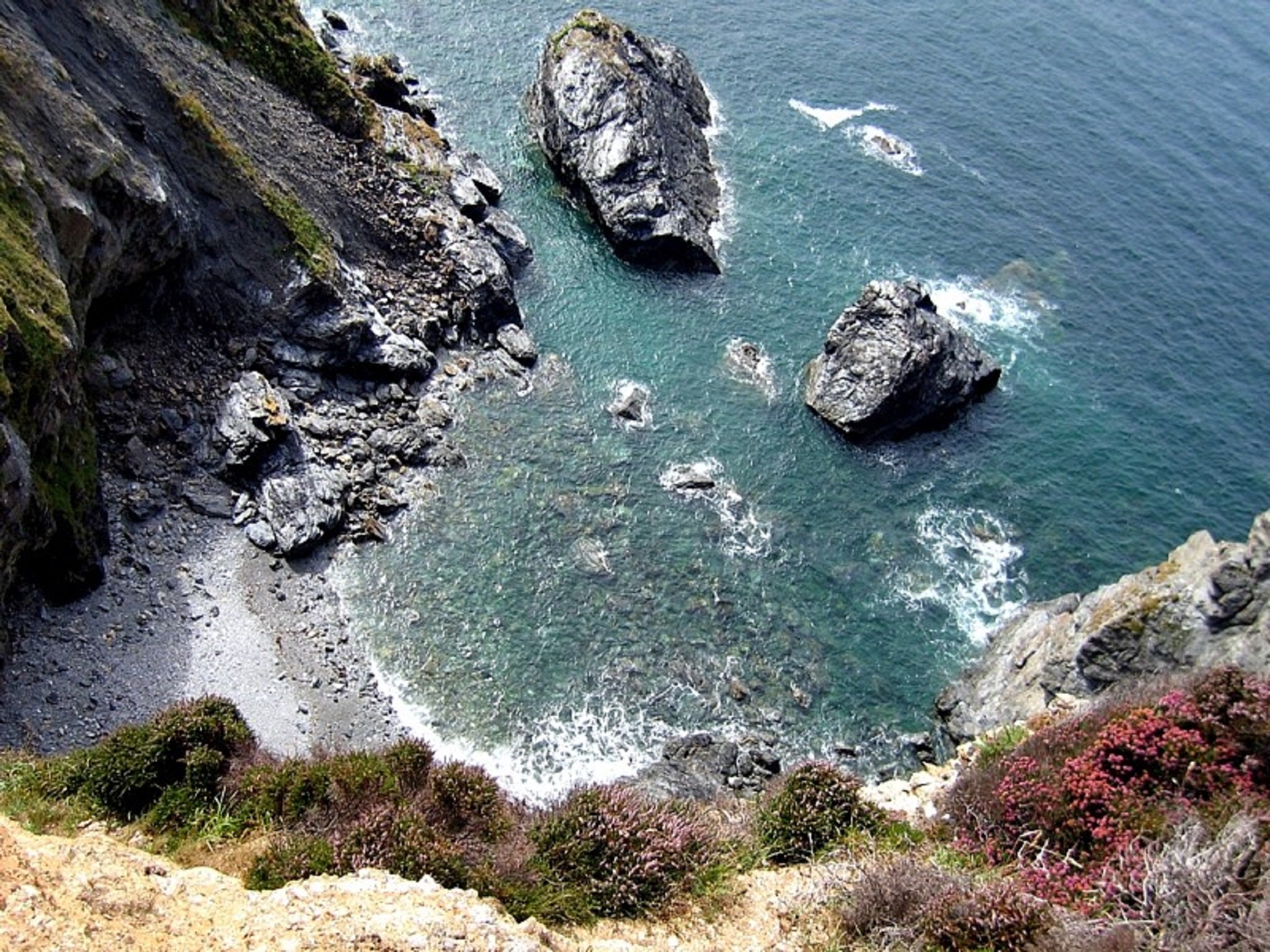 Hell's Mouth in Gwithian, Cornwall