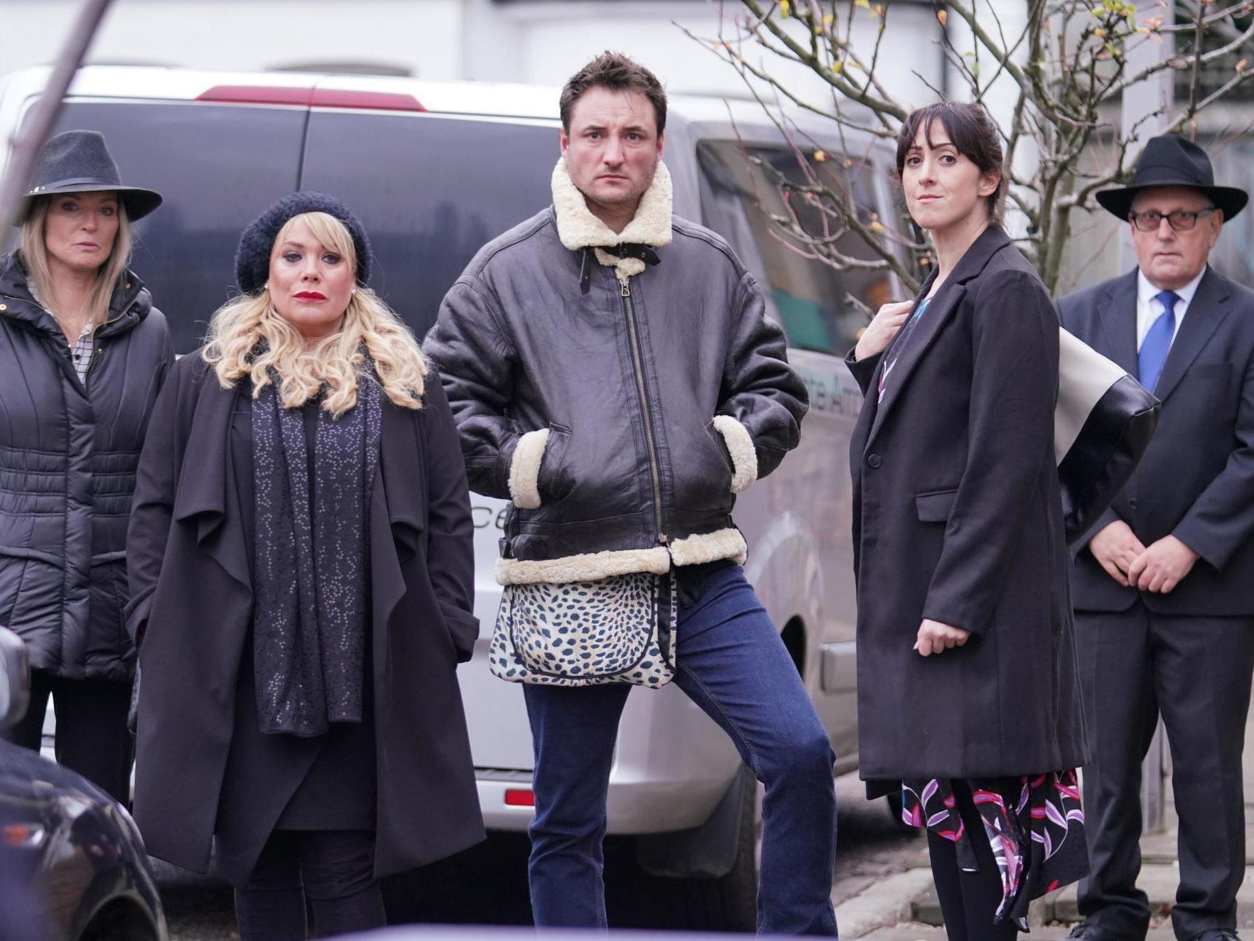 Paying their respects: mourning the death of Dr Legg