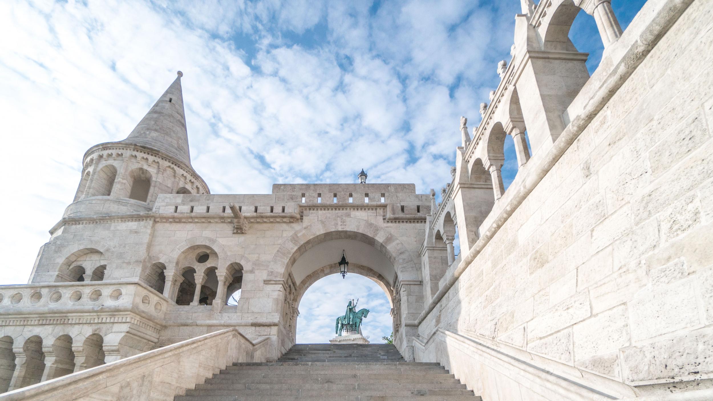 Buda Castle houses the National Gallery and Budapest History Museum