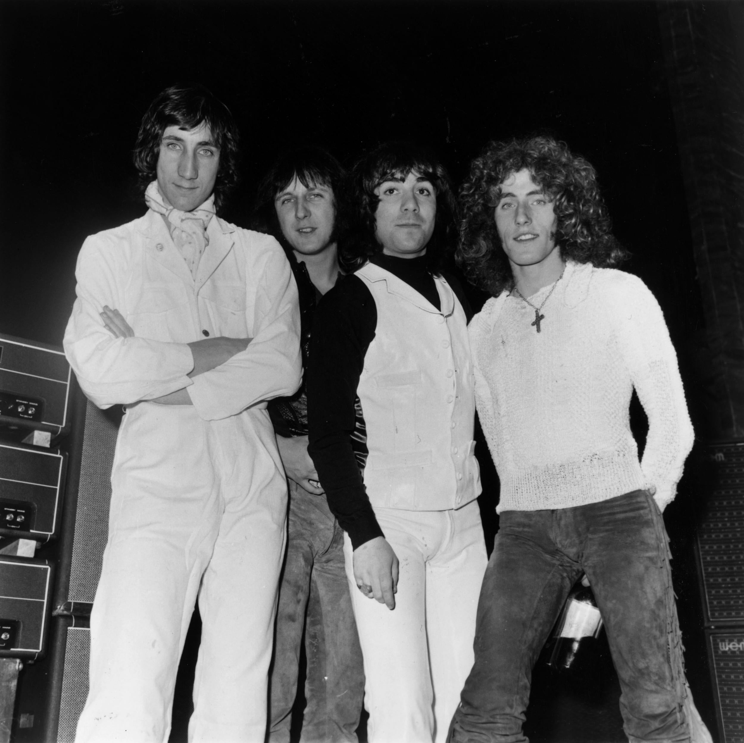 Portrait of British rock group, the Who in 1969 (Getty)