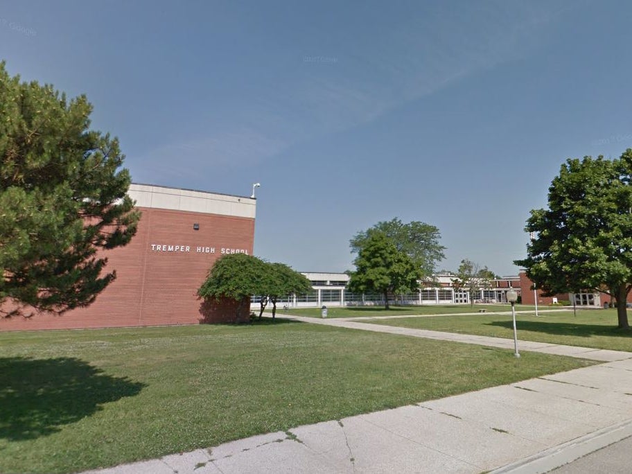 Tremper High School in Wisconsin, where cheerleaders were allegedly given awards for having the largest breast and buttocks