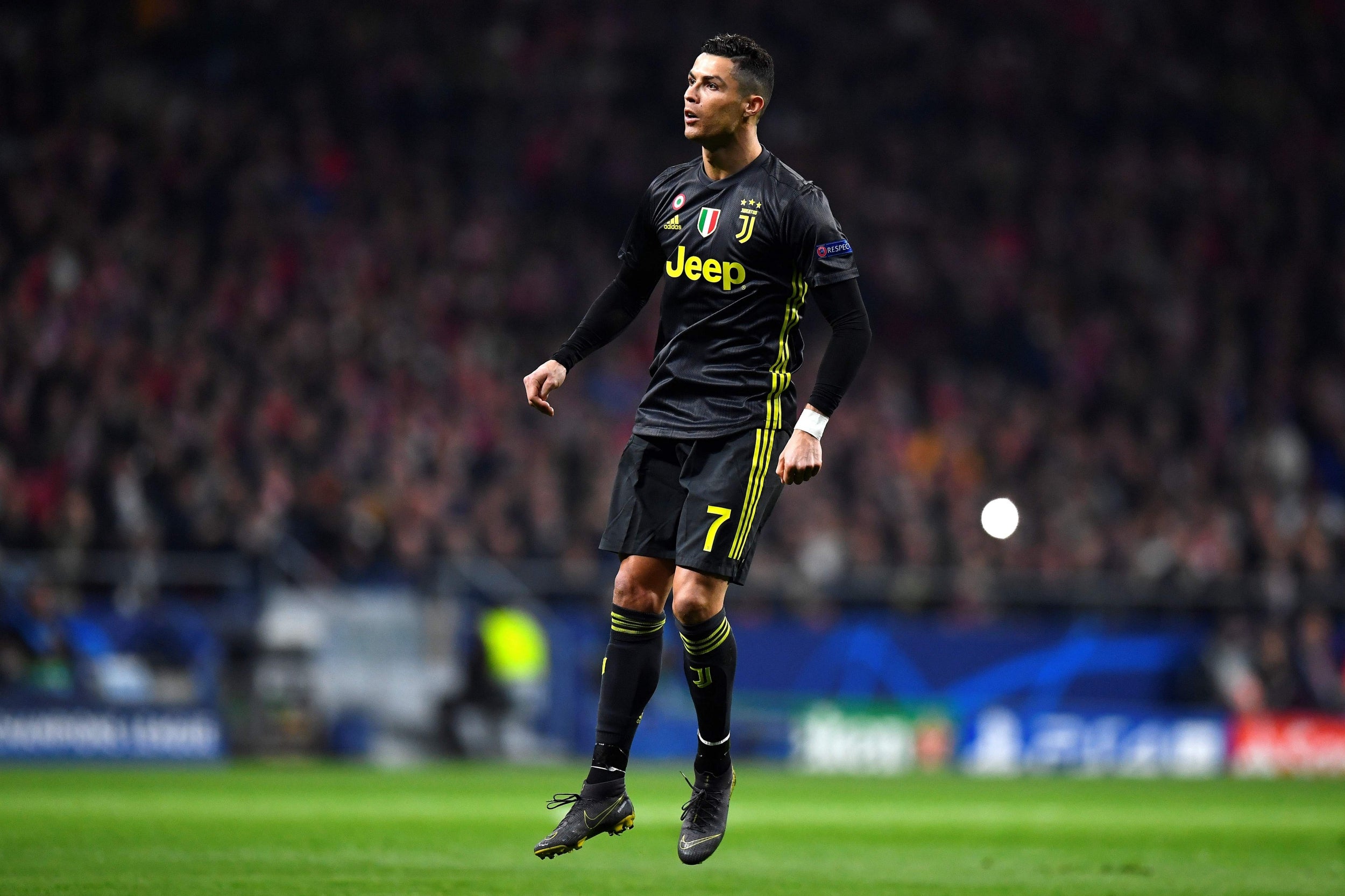 It was a frustrating night for Cristiano Ronaldo