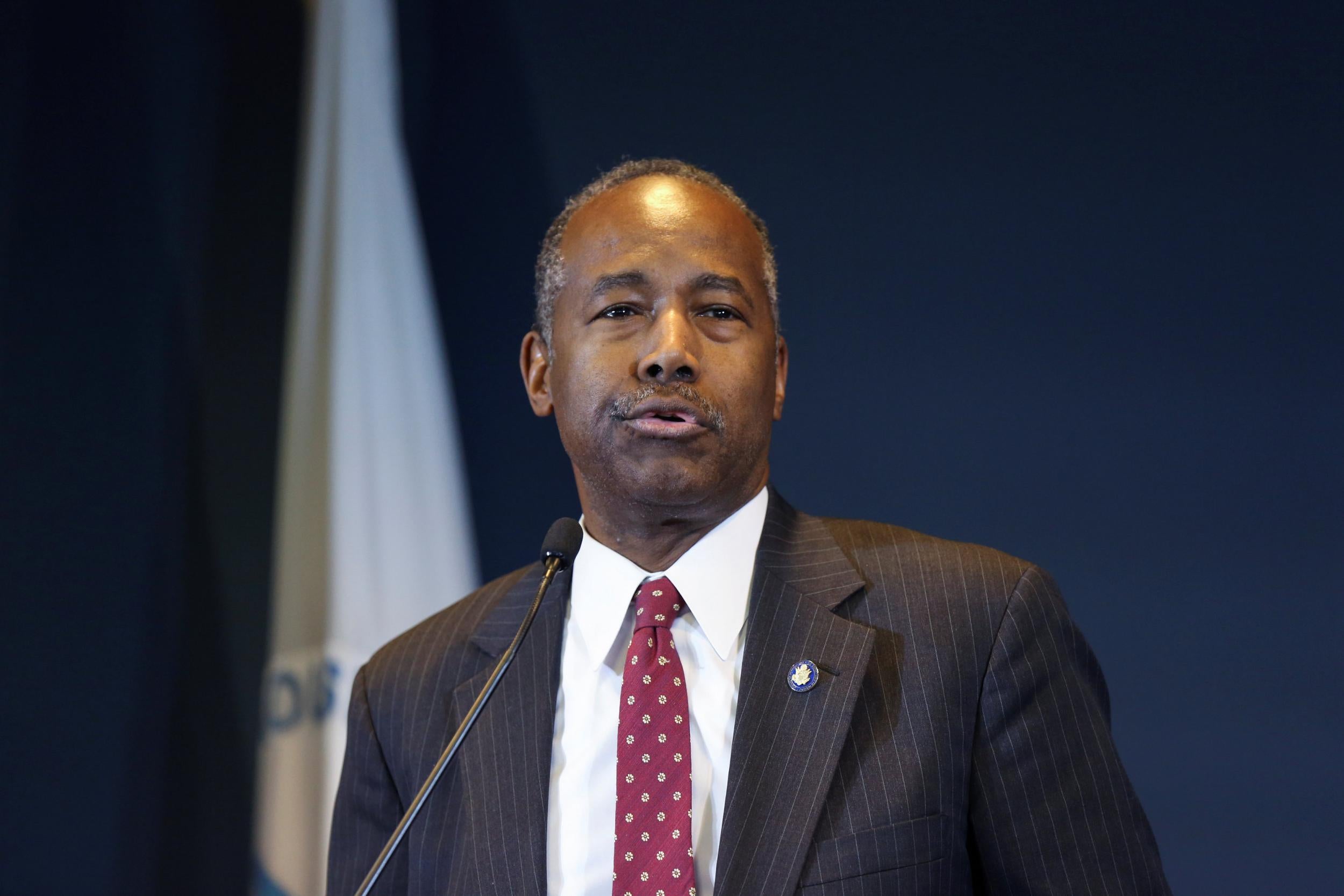 Ben Carson sidesteps Trump's claim about his work for black Americans