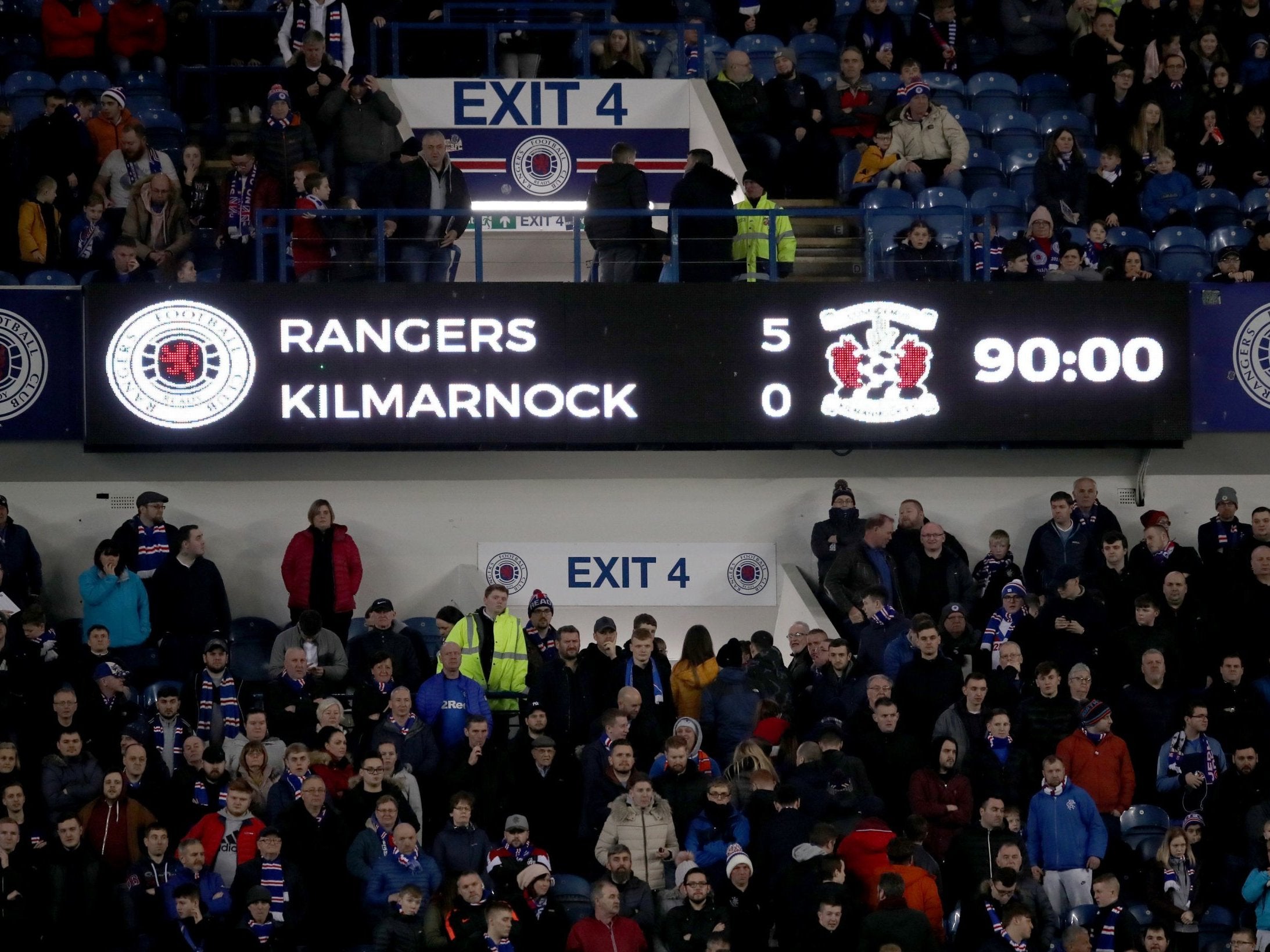 Kilmarnock went down 5-0