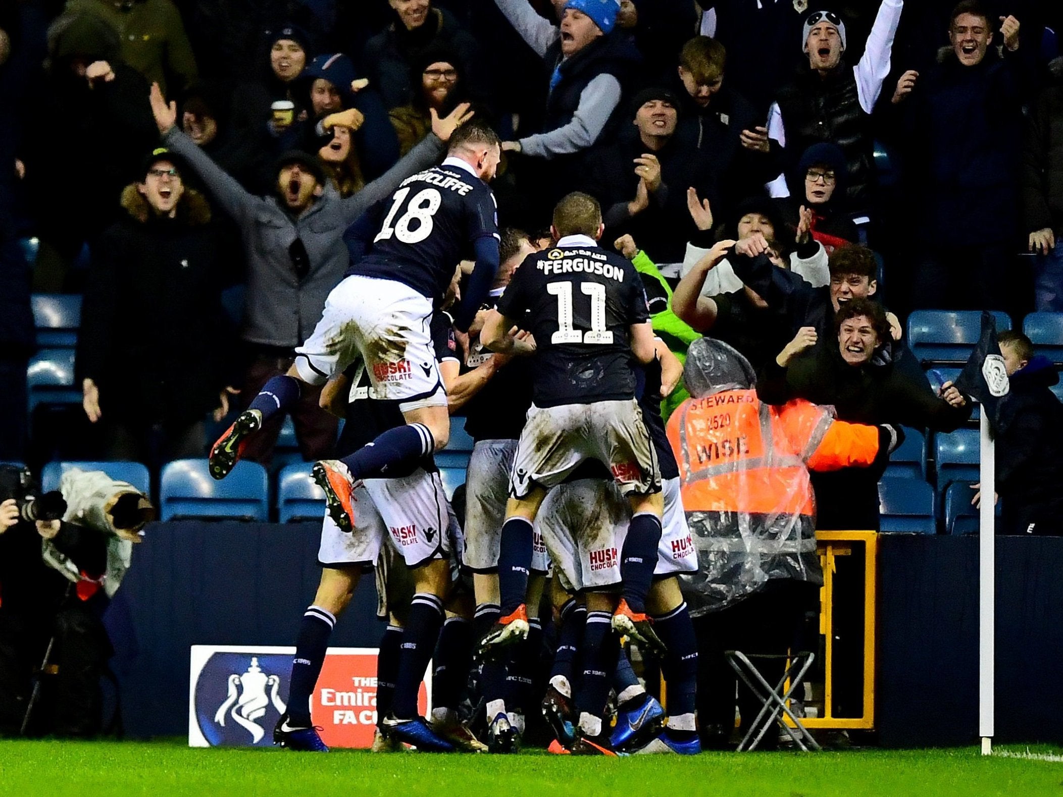 The alleged chanting occurred during last month's FA Cup win over Everton