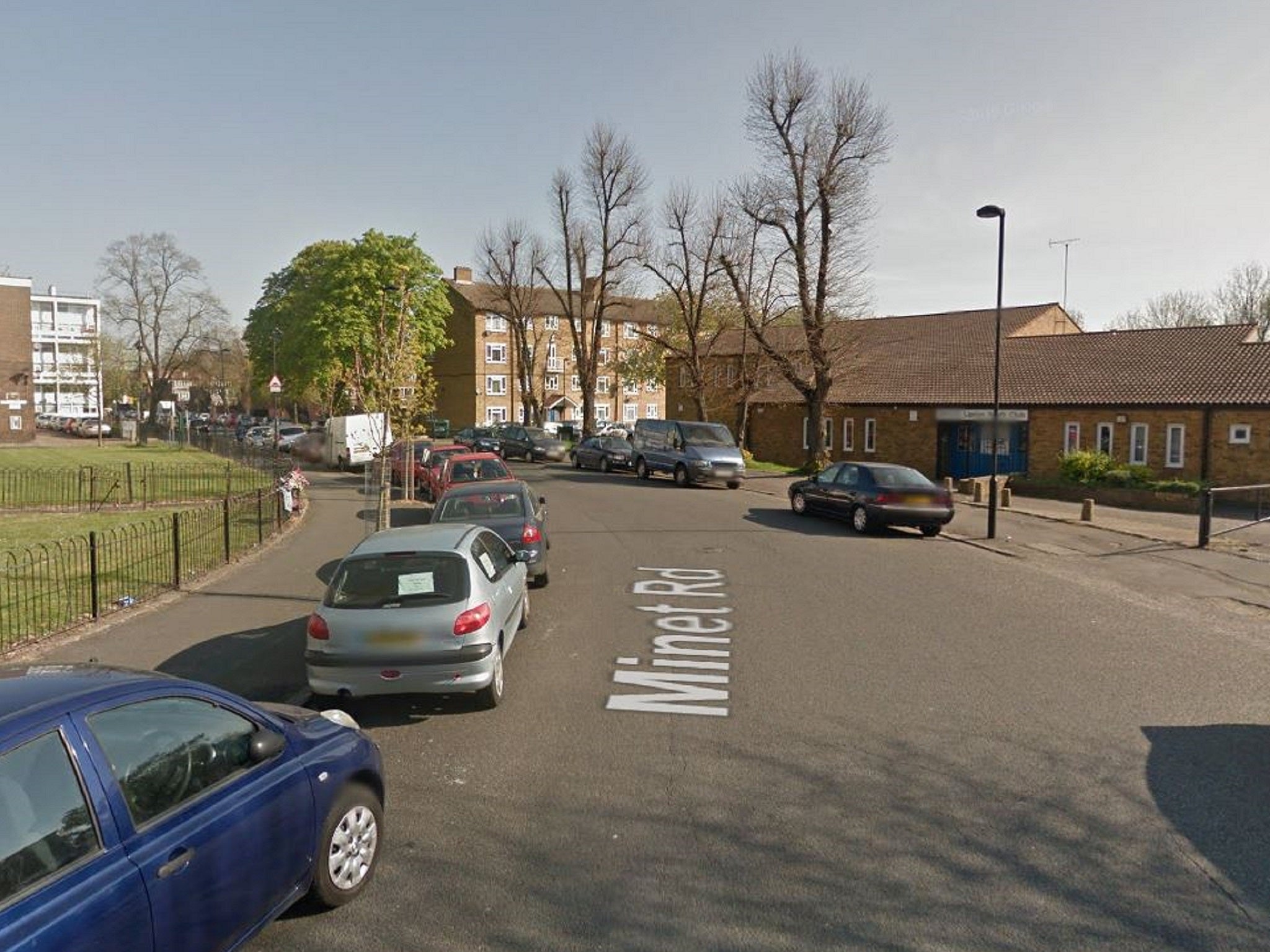 General view of Minet Road in Brixton, Lambeth, south London.