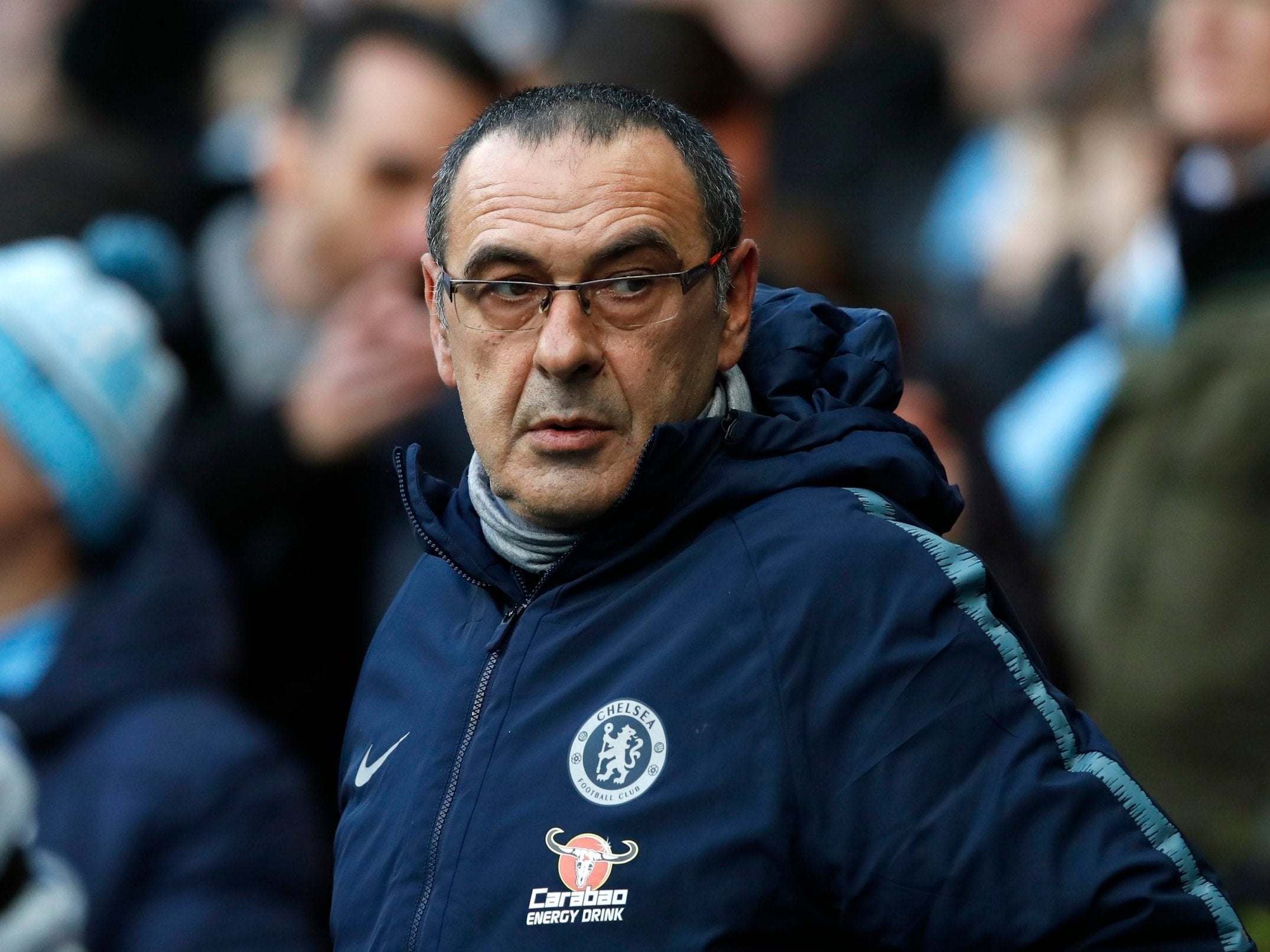 Sarri is under intense pressure