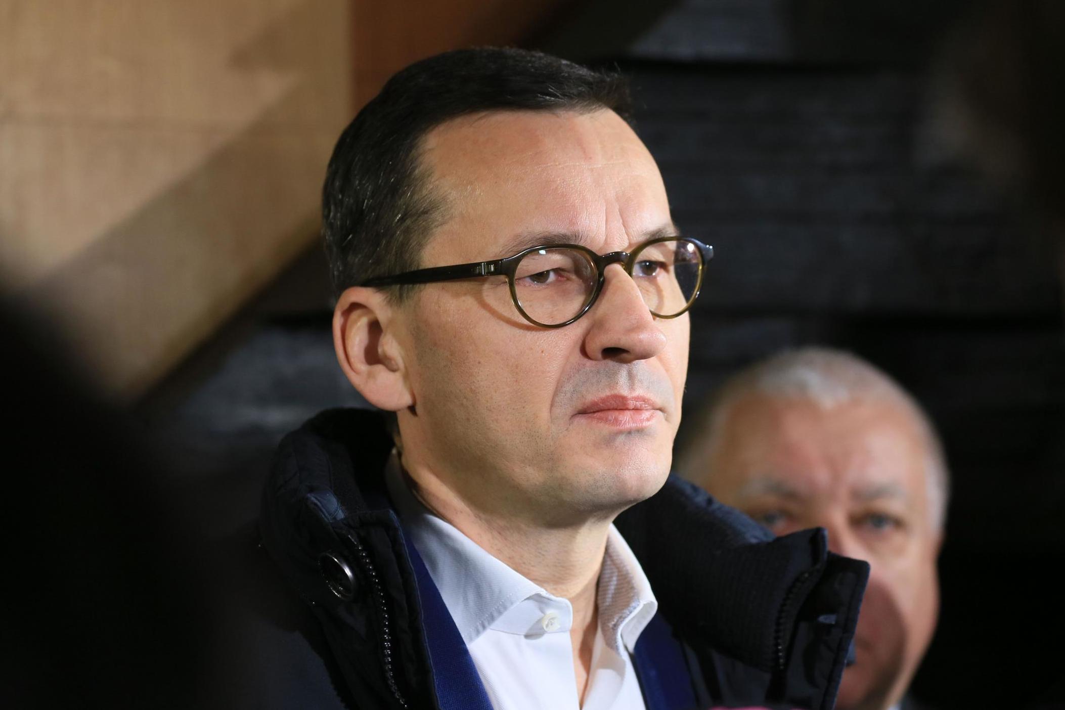 Polish Prime Minister Mateusz Morawiecki