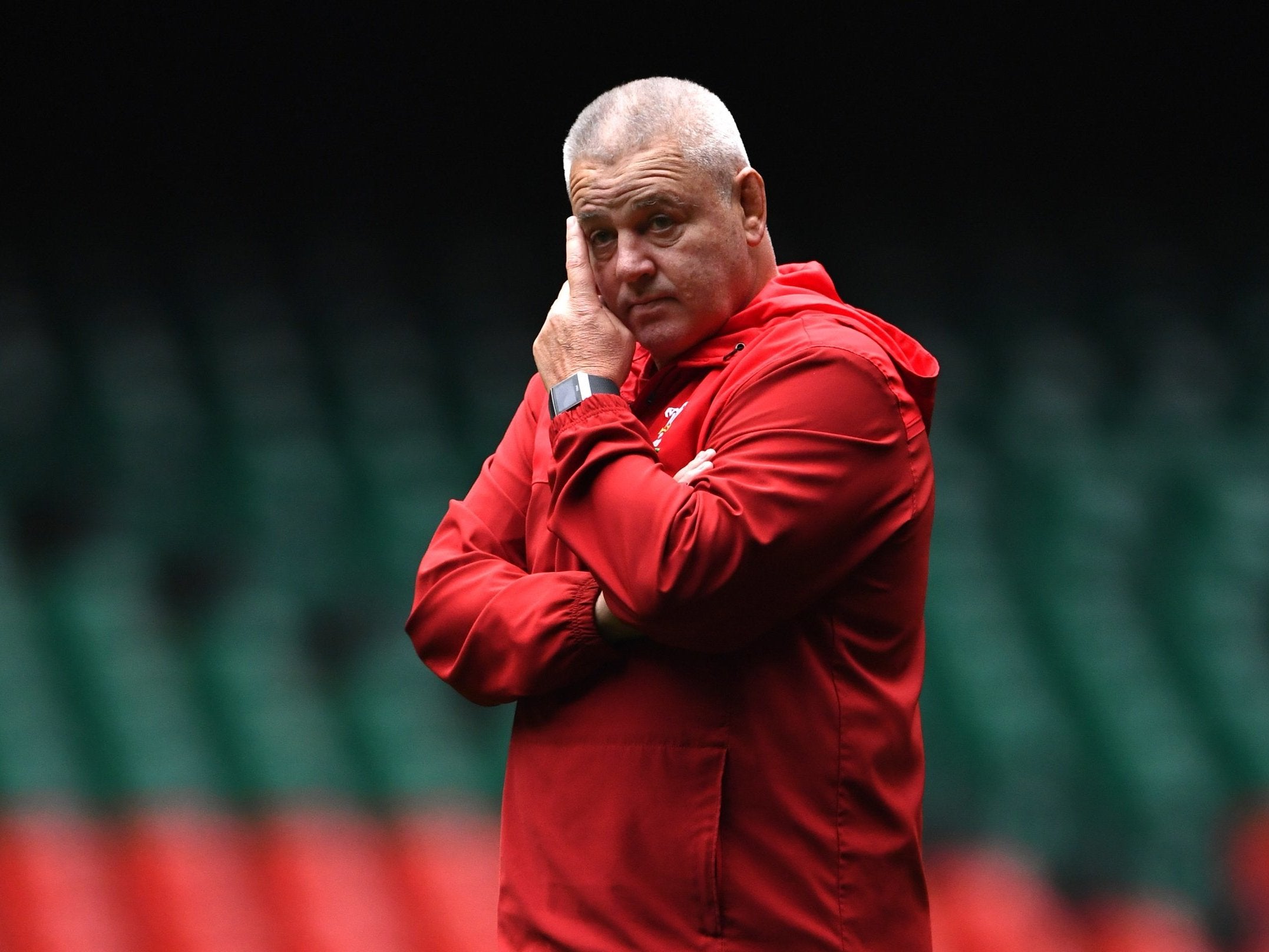 The Principality Stadium roof will be open on Saturday against Warren Gatland's wishes