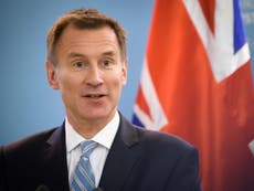 Jeremy Hunt enrages Slovenia by wrongly saying it was 'a vassal state of the Soviet Union'