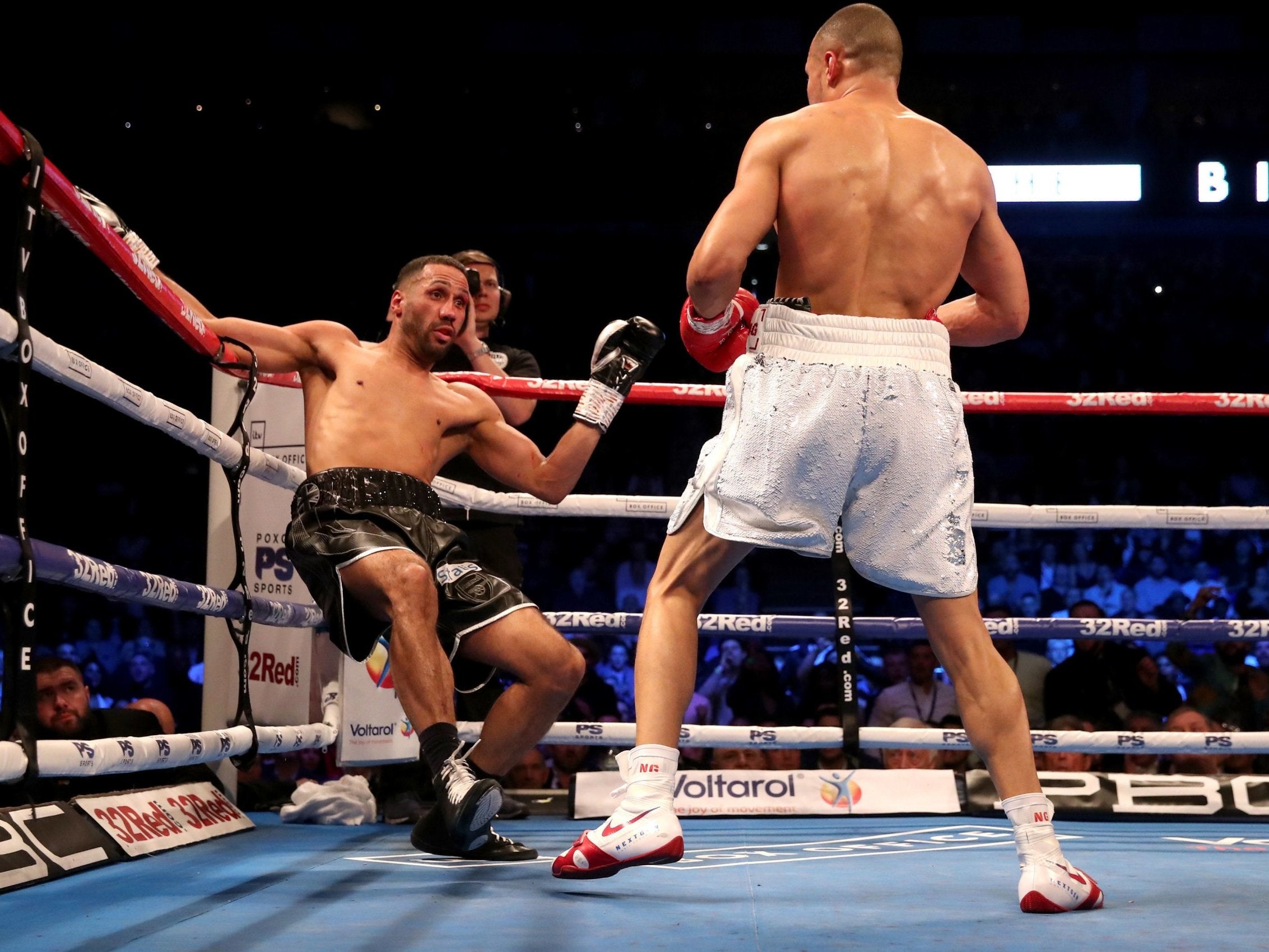 DeGale twice survived the count