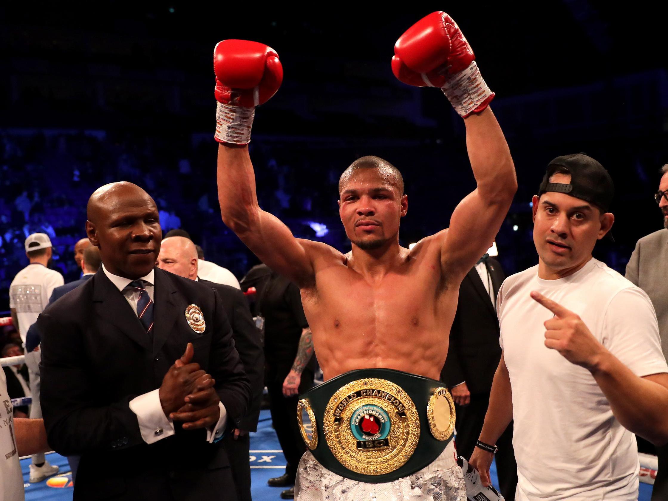 Eubank Jr hasn’t fought since his decision victory over James Degale in February