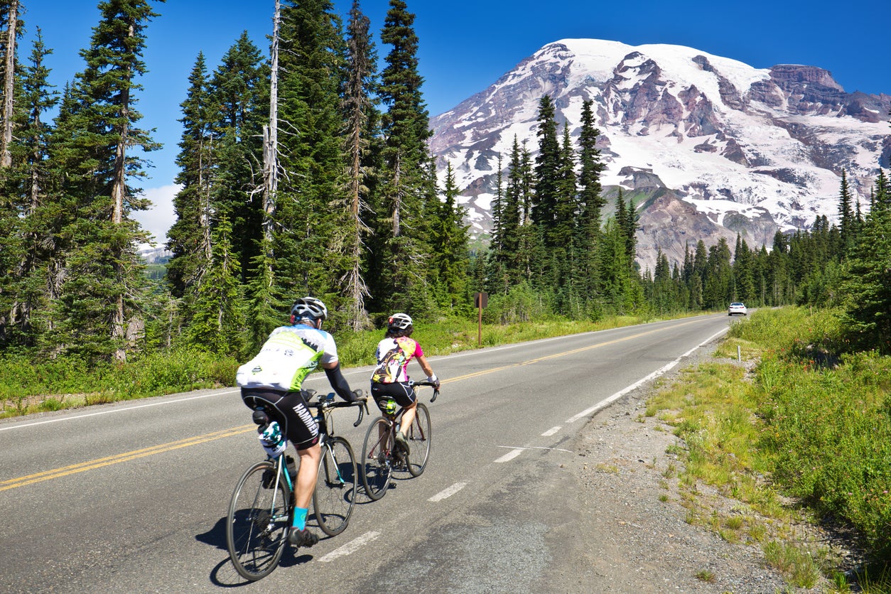 The new cycle route will finish up in Washington