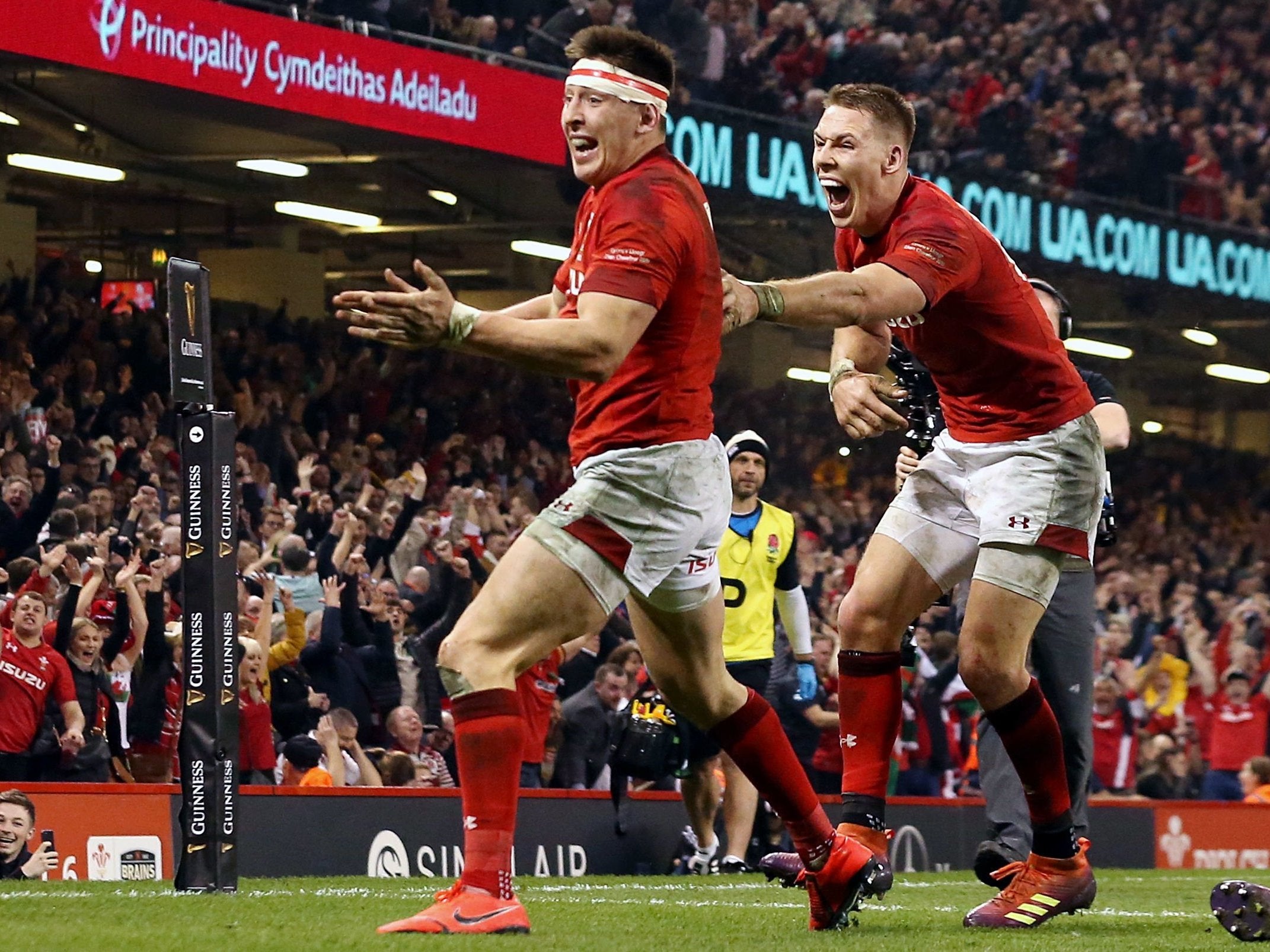 Wales' Six Nations victory over England achieved a peak of 8.9m viewers on Saturday