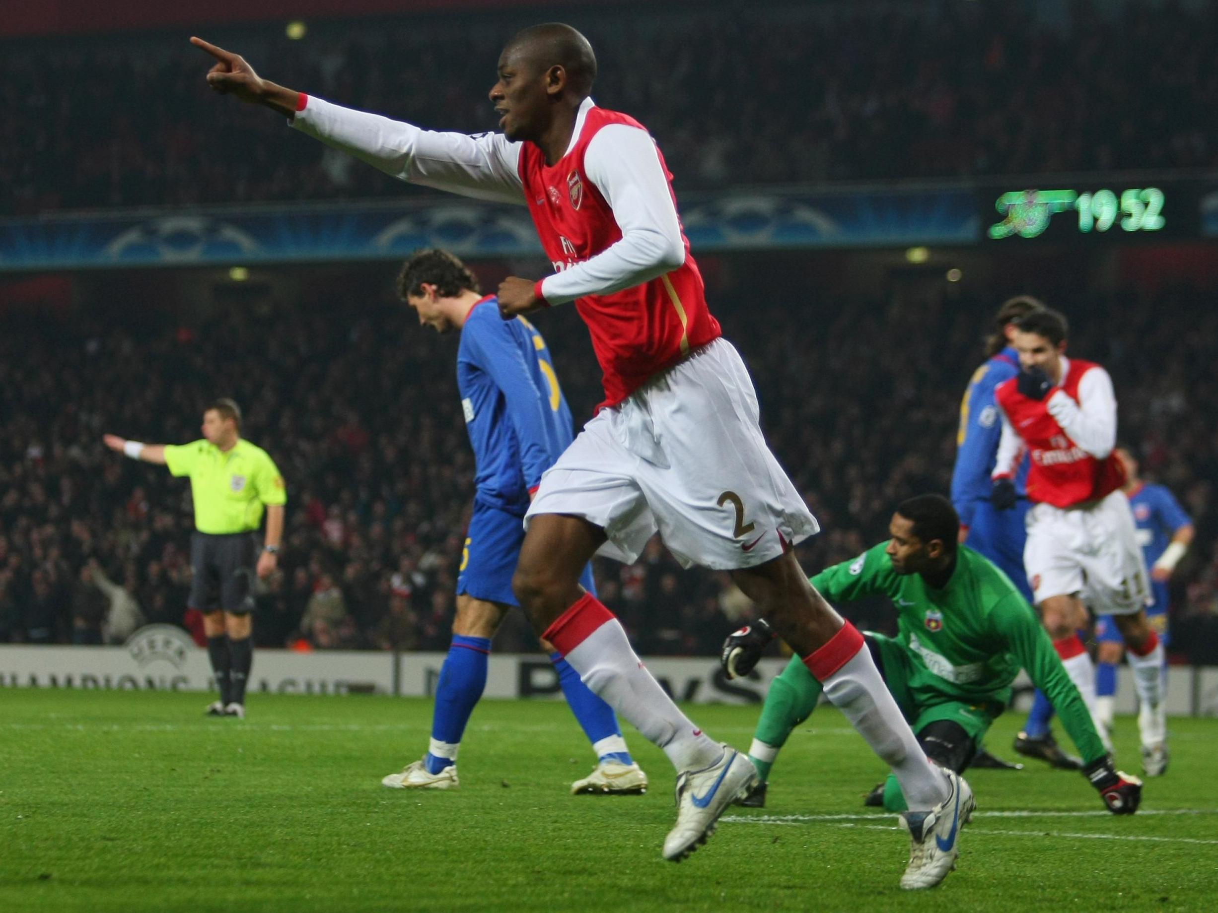 Diaby spent almost a decade in north London