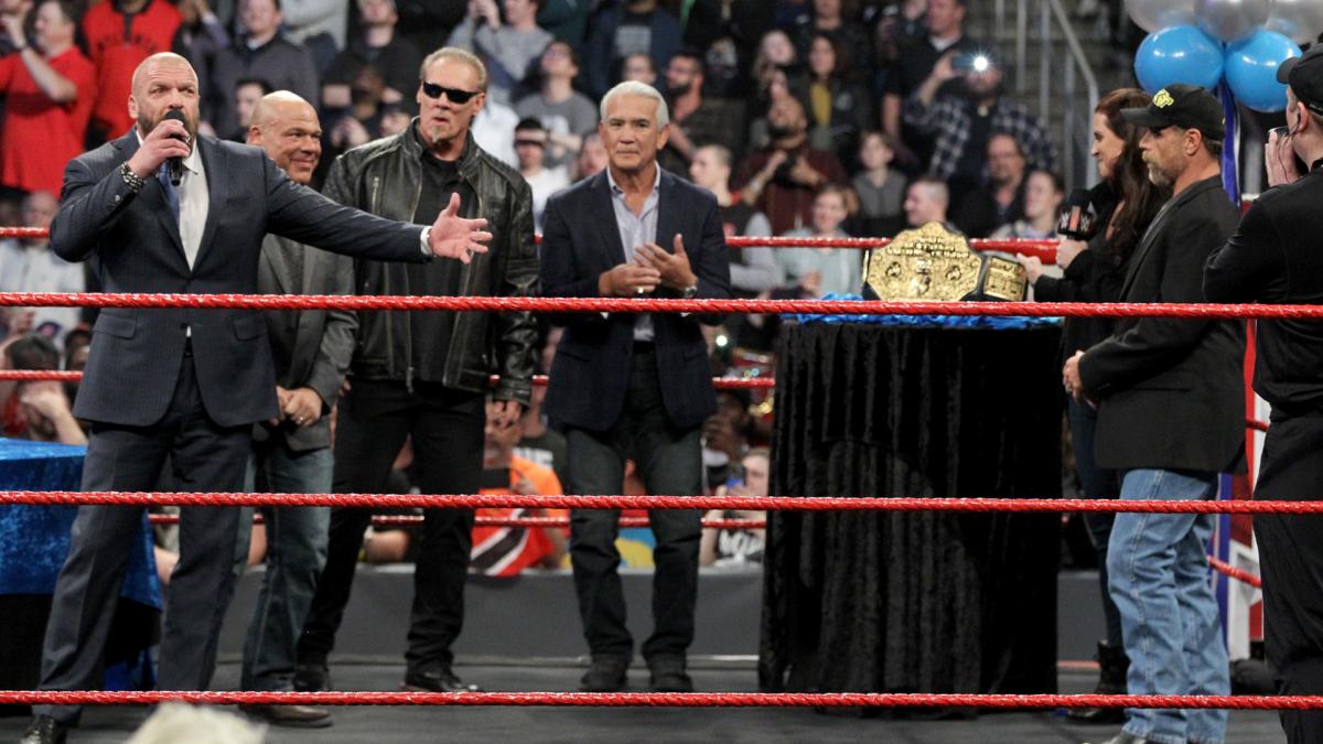 Triple H announced the return of a number of WWE legends for Flair's birthday