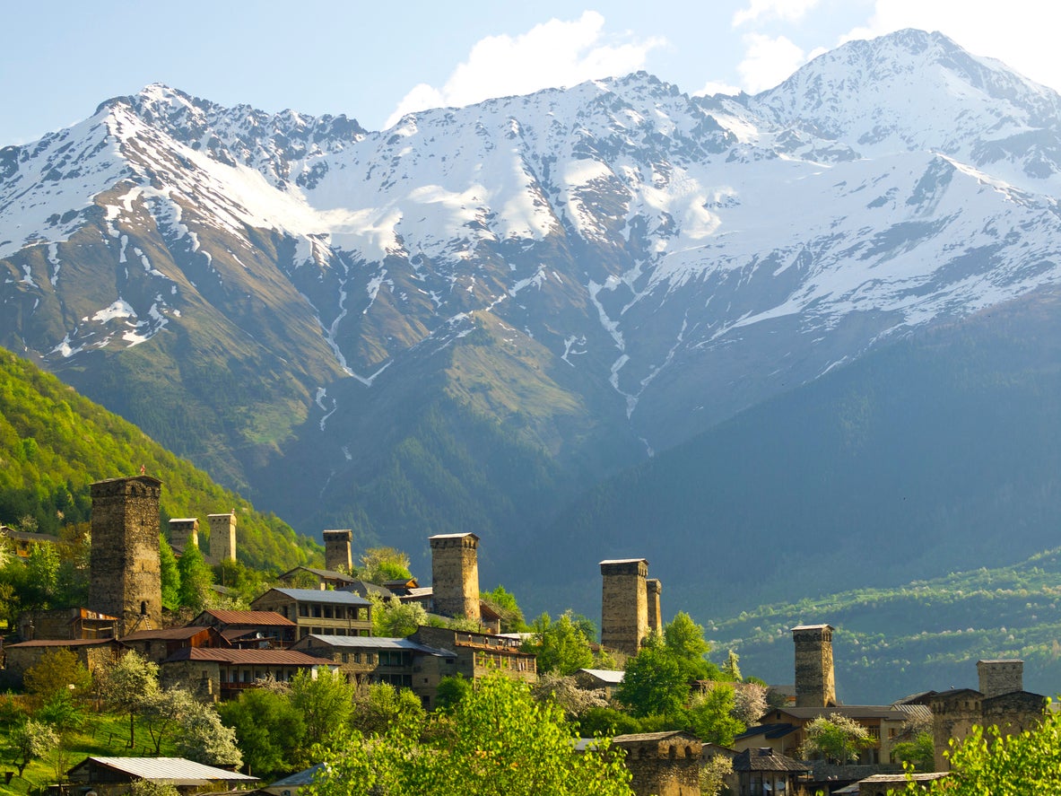 Hike through Georgia's Caucasus Mountains (Getty)