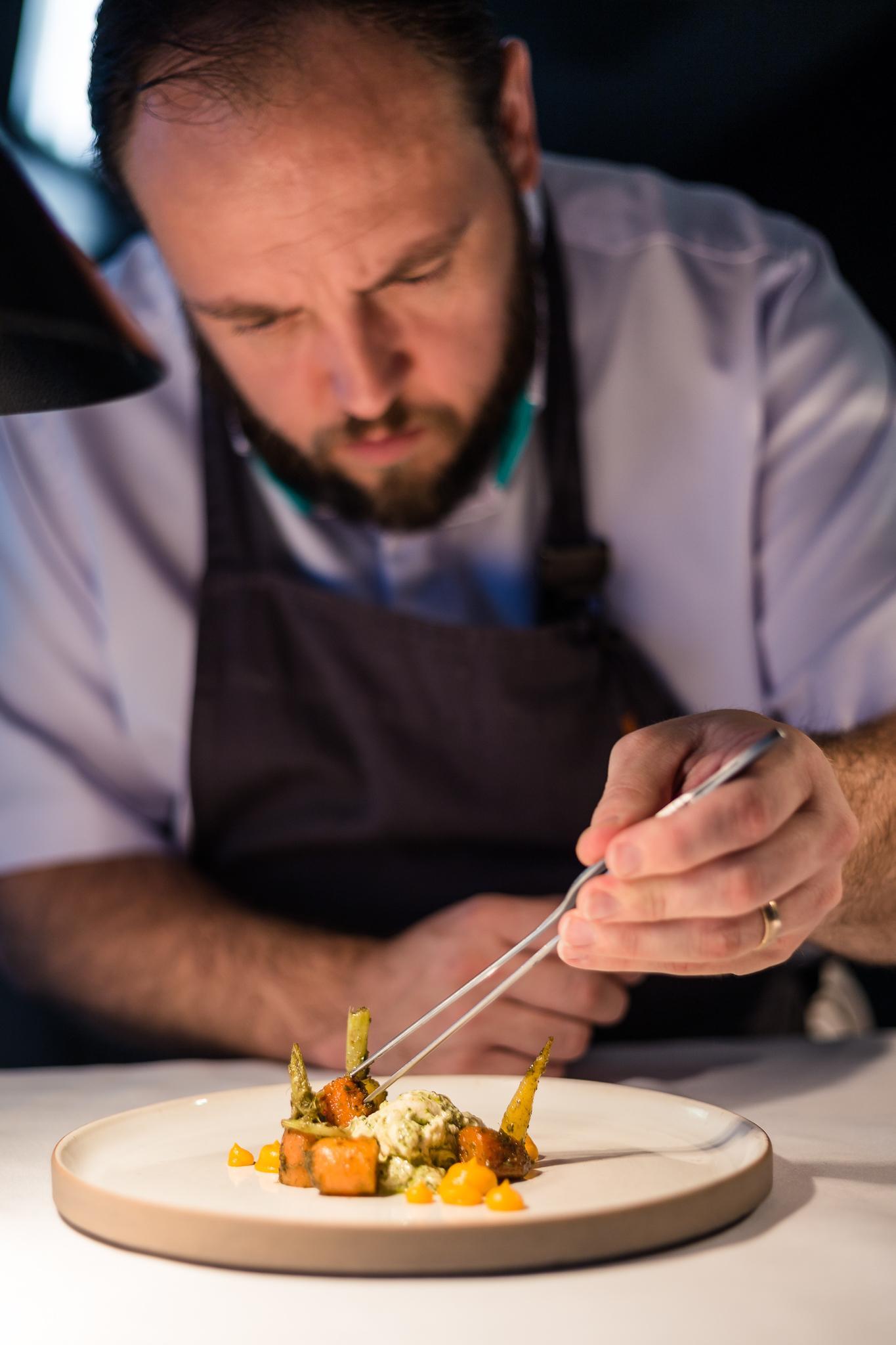 Chef James Sommerin of Michelin-starred RJS