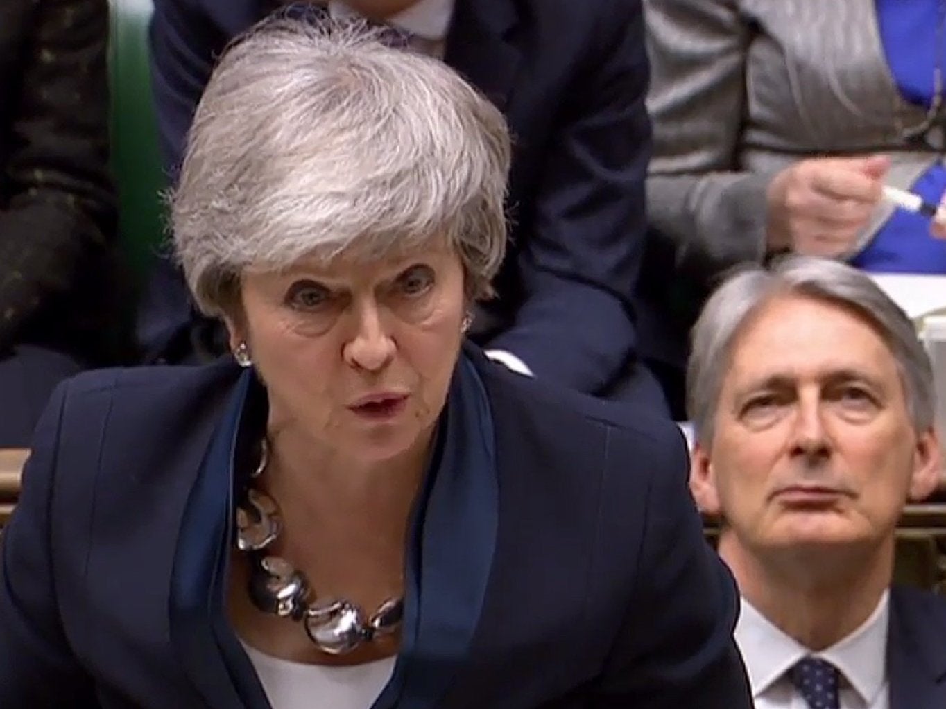 Can Ms May avoid utter humiliation over the no-deal option?