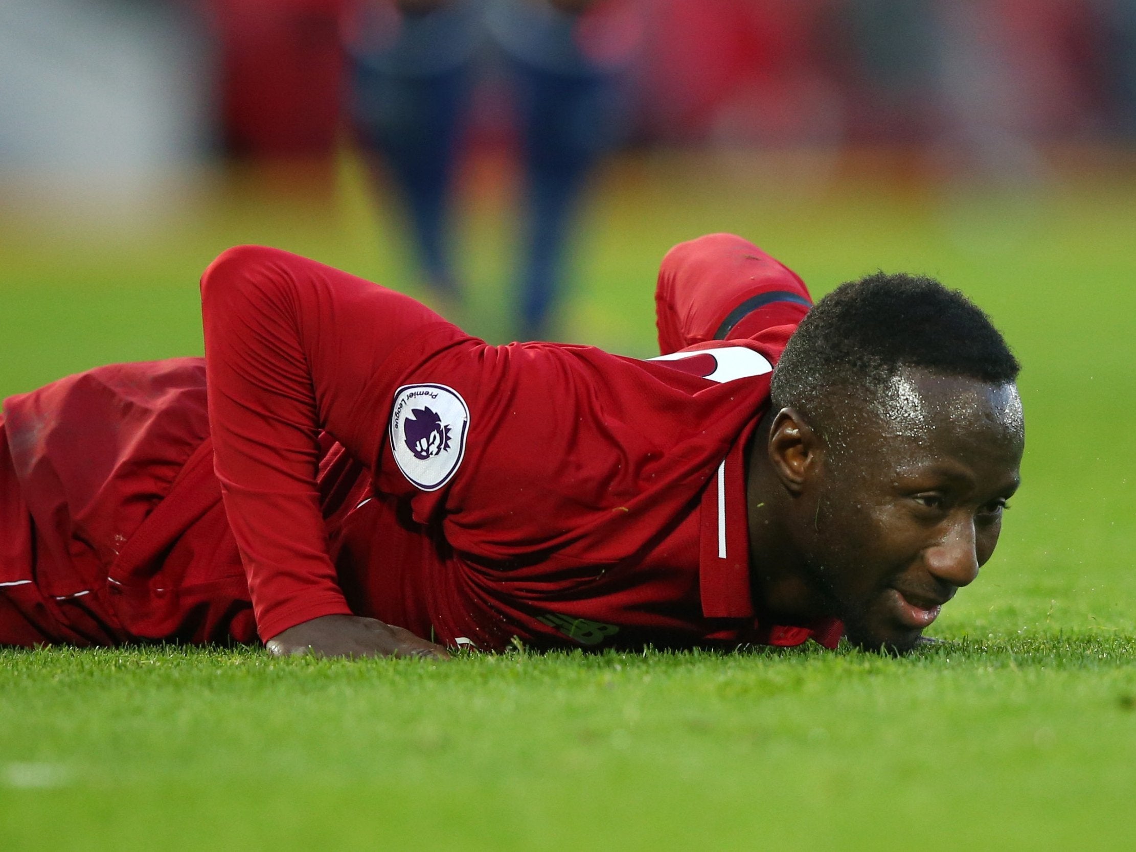 Naby Keita believes he is starting to find his feet at Liverpool after a recent up-turn in form