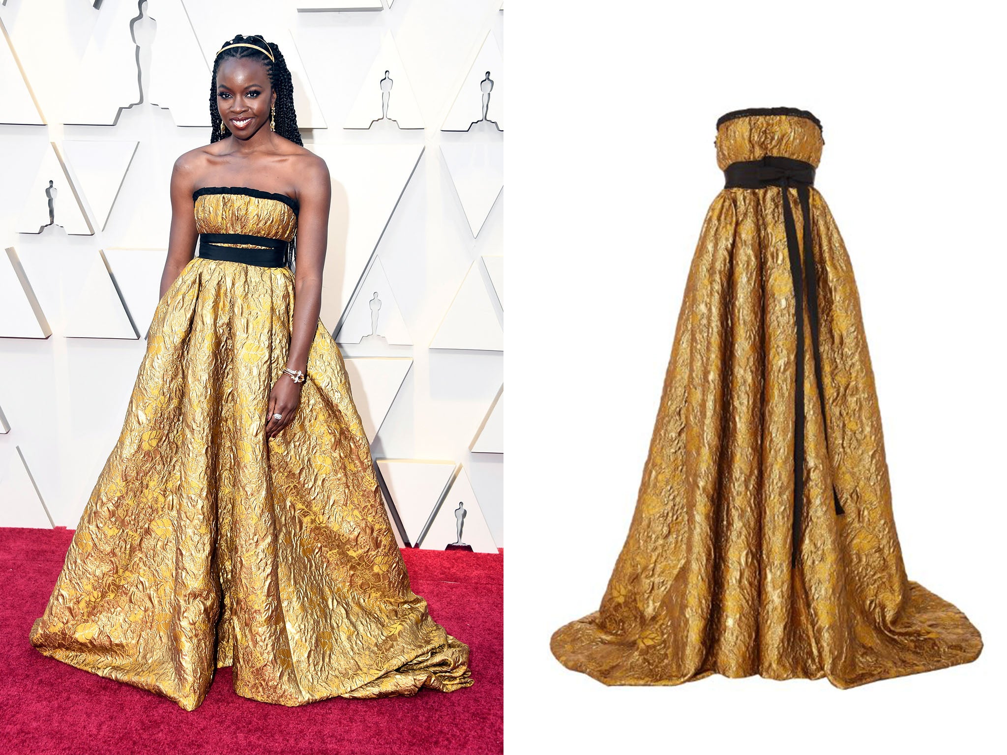 Danai Gurrira attends 2019 Oscars