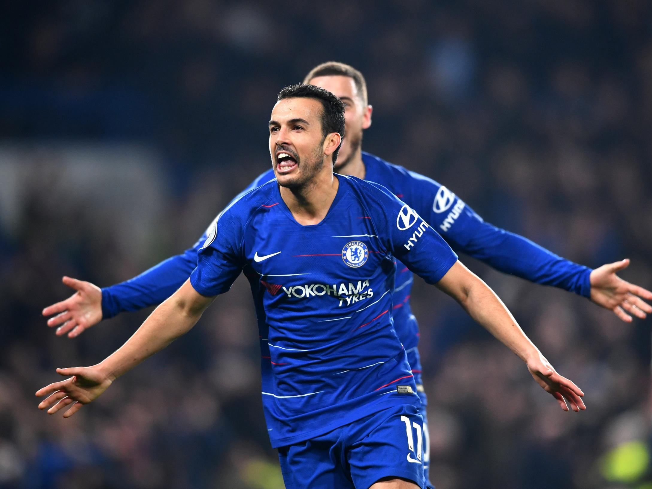 Pedro played the standout role for Sarri’s side