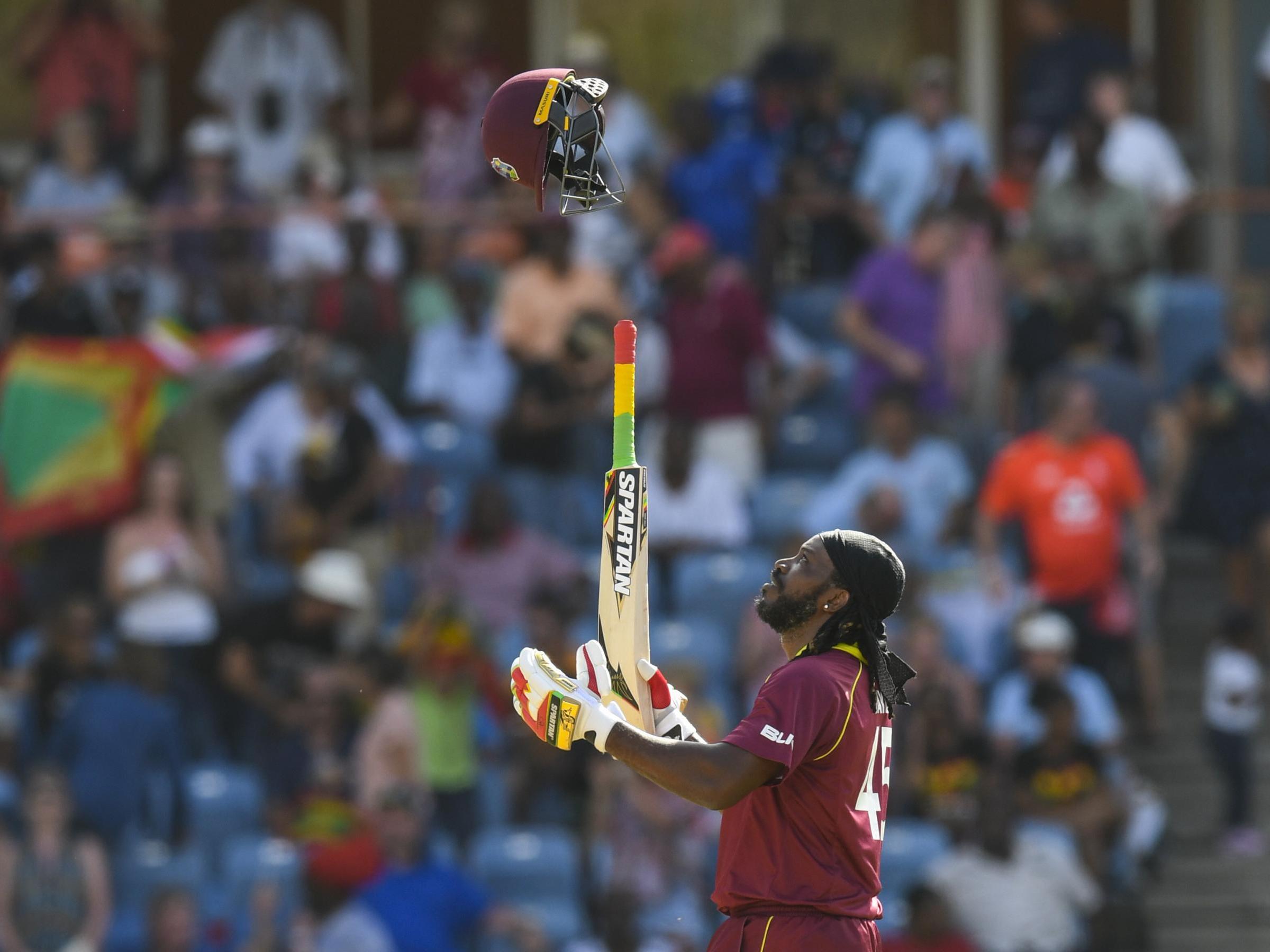 Gayle set nerves racing, setting up an adrenaline-fuelled finale by smashing 162