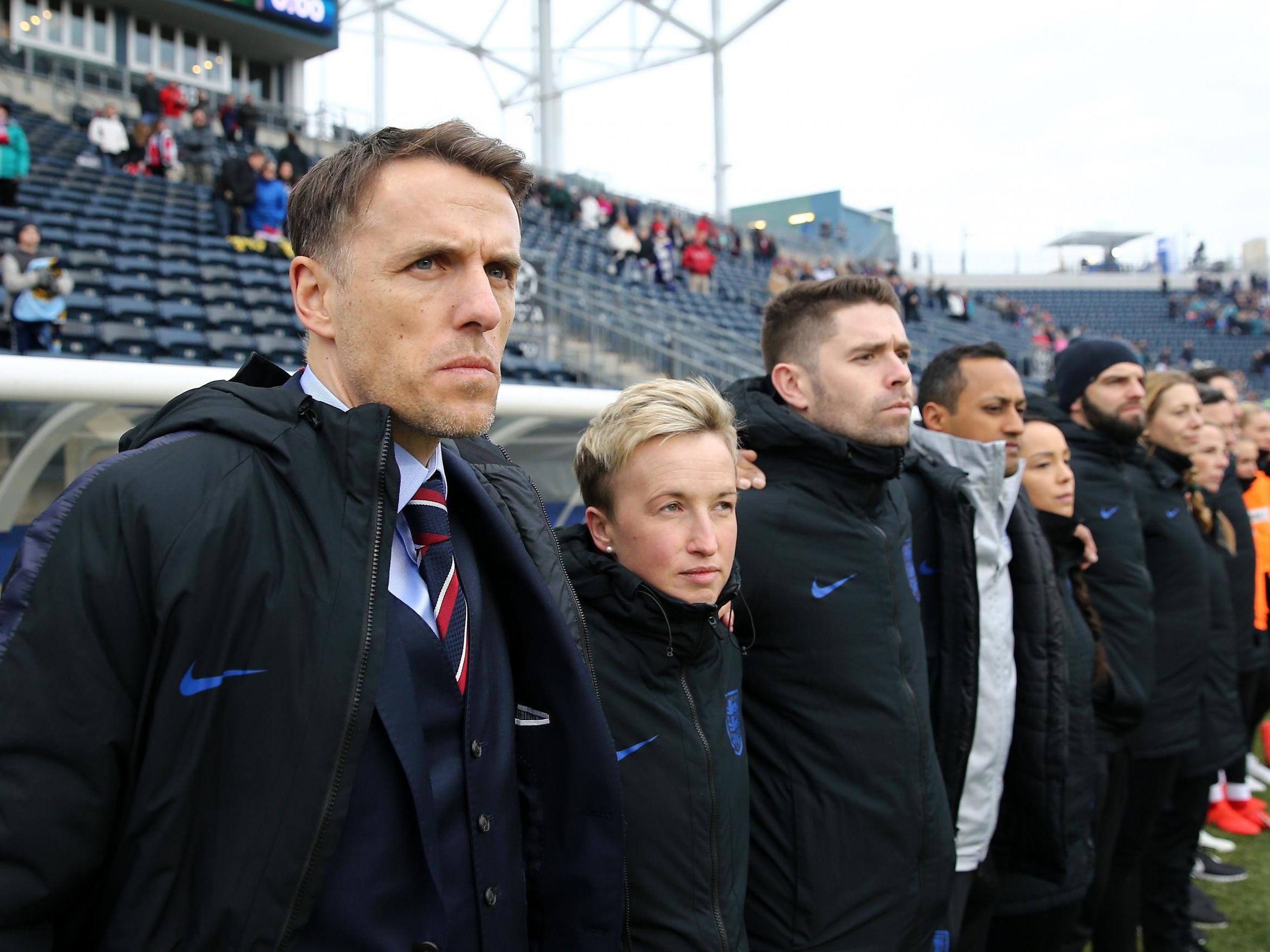 Phil Neville wants bigger crowds in England