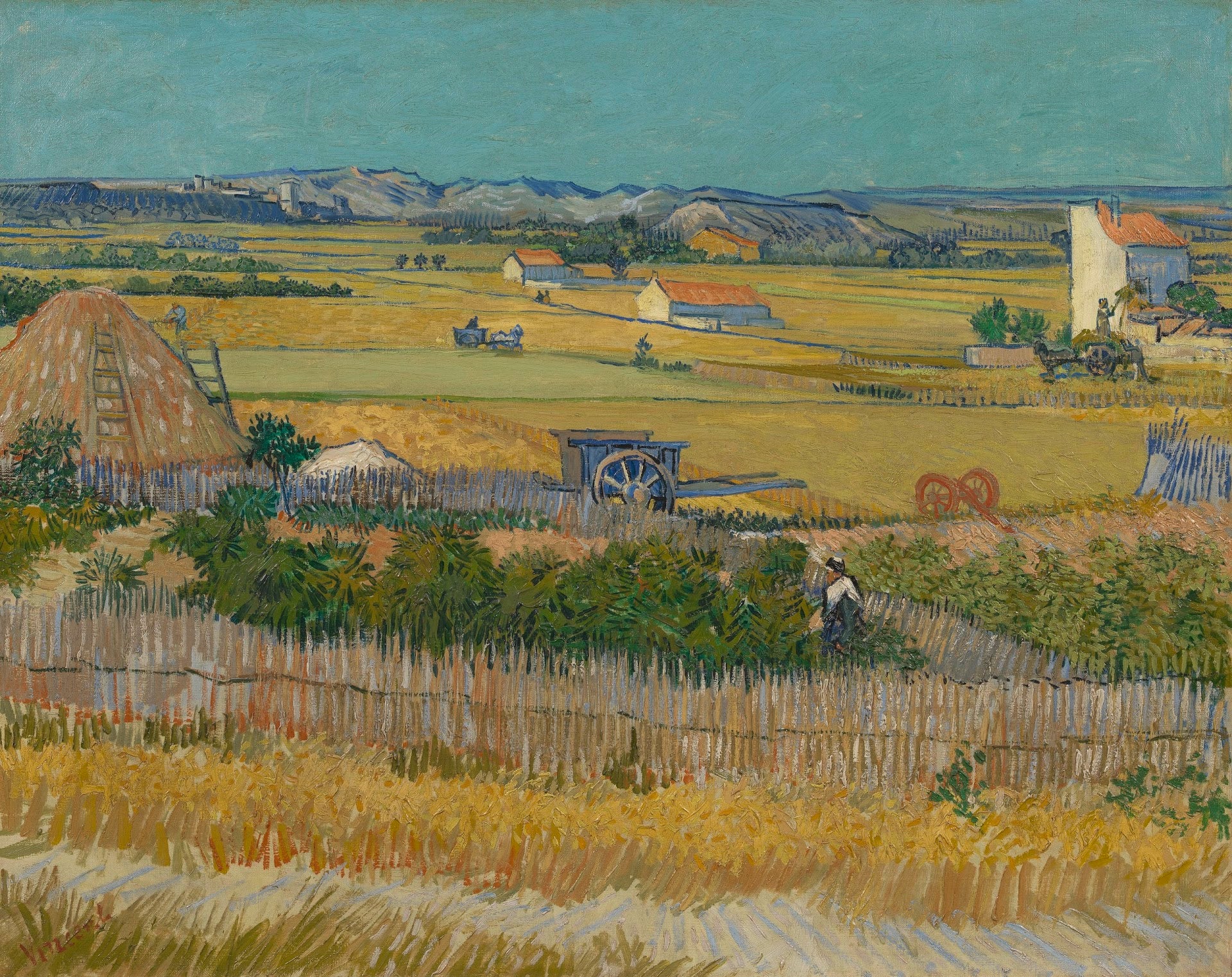 ‘The Harvest’, Vincent van Gogh, June 1888