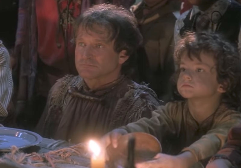 All the very best chefs know that a dash of pure imagination is key to creating a true culinary wonder. It’s a lesson well-taught in Steven Spielberg’s 1991 classic, Hook, as a grown-up Peter Pan (Robin Williams) looks on in disbelief as the Lost Boys tuck into what appears to be nothing at all. It’s only when he truly believes that he can see the brightly colour feast laid out before him. And what childish feast would be complete without an old fashioned food fight?