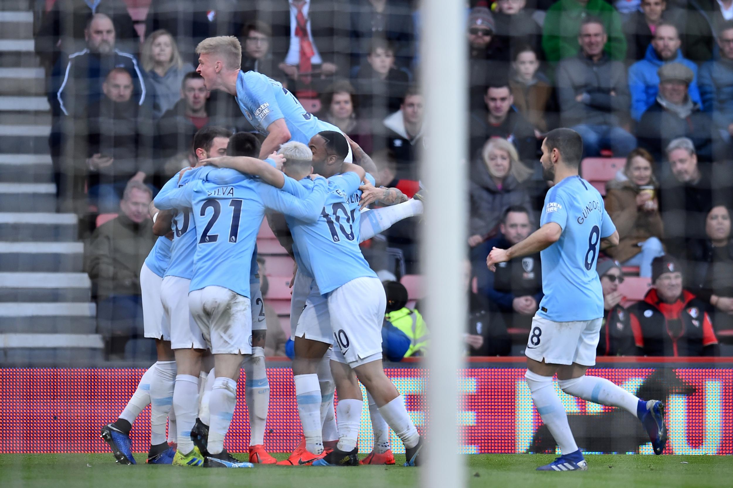 Riyad Mahrez scored the only goal in the win against Bournemouth