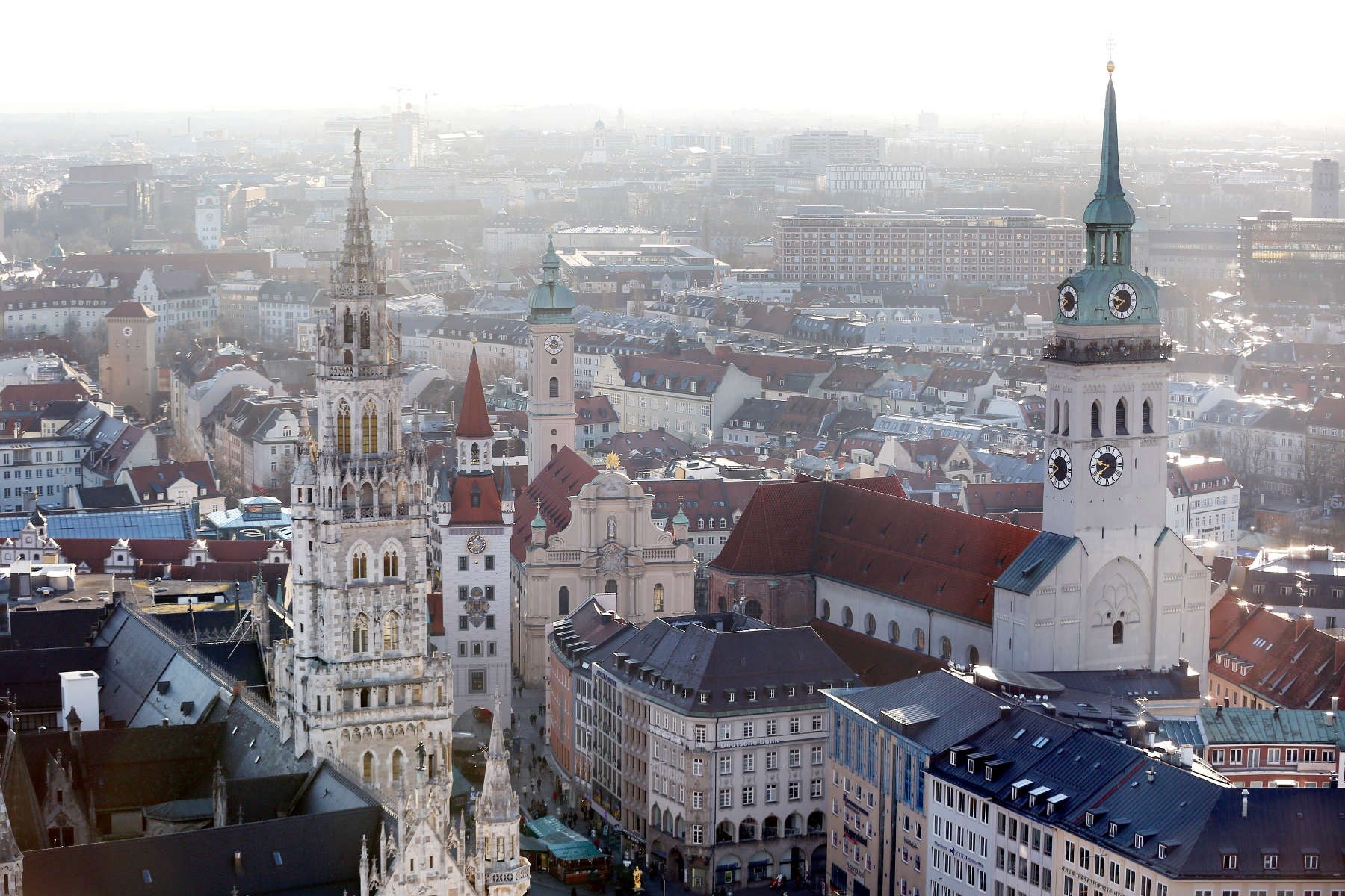 Munich's Marienplatz