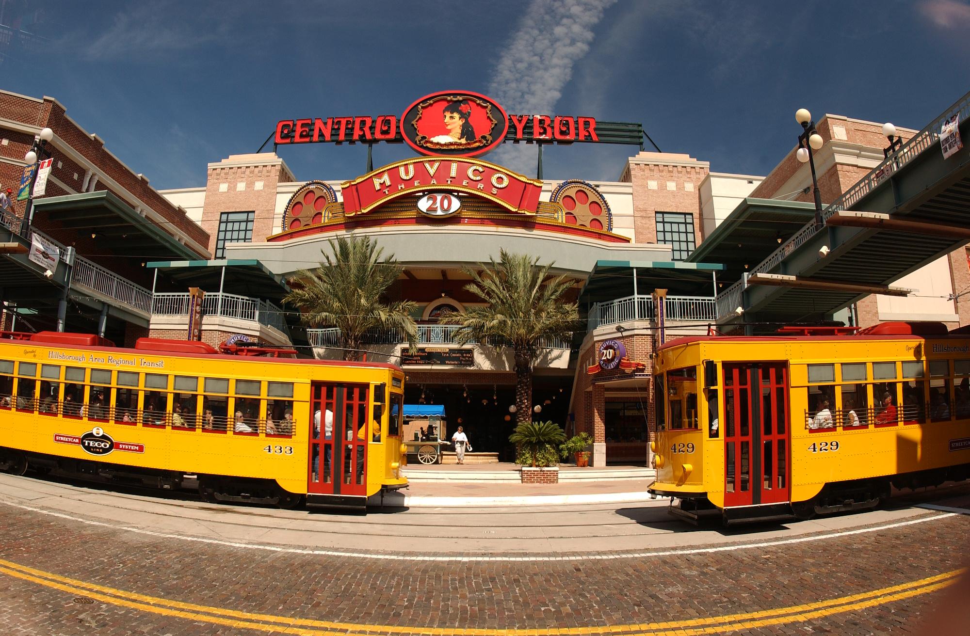 Take a free historic streetcar to Centro Ybor