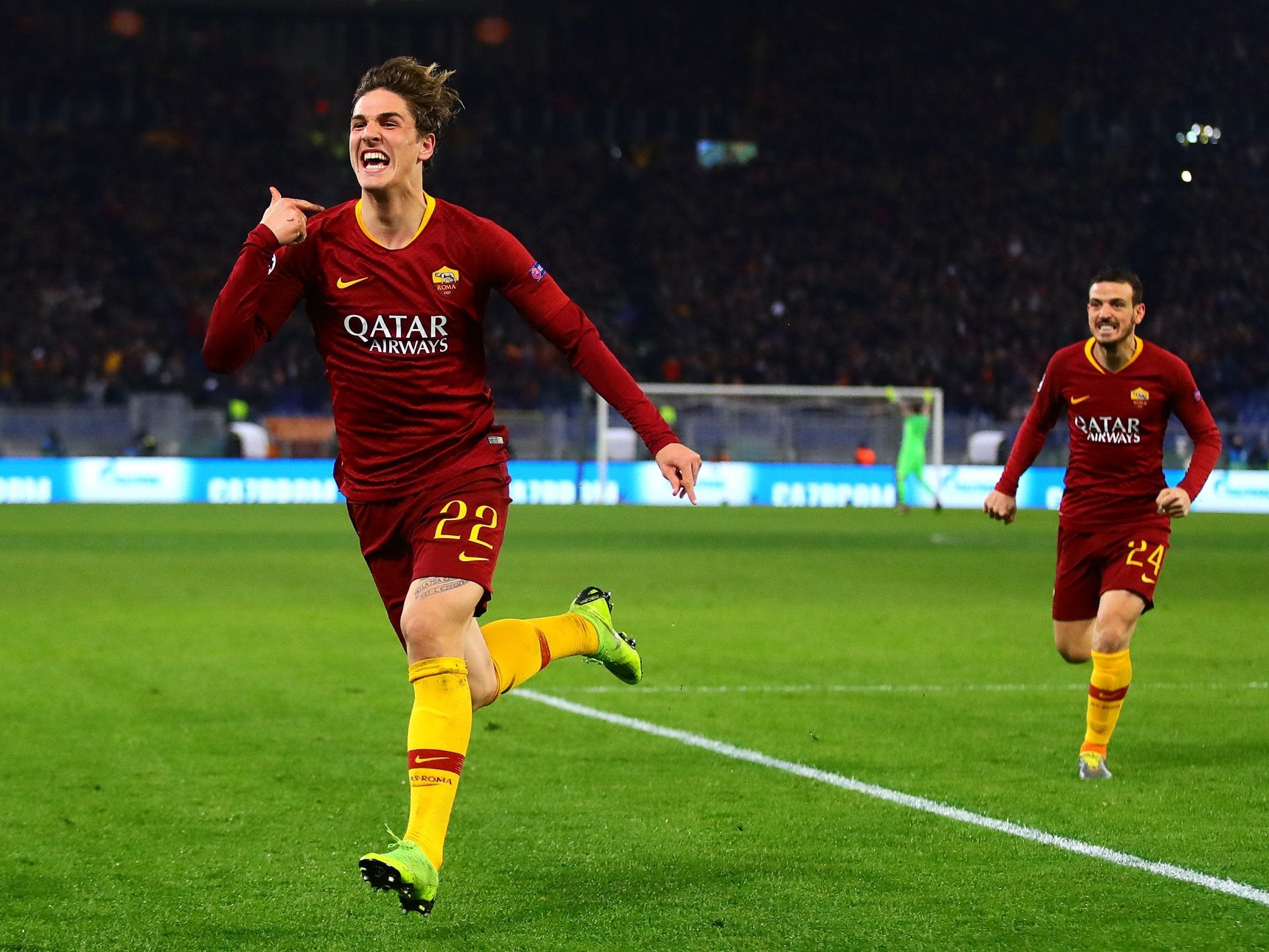 Roma wonderkid Zaniolo