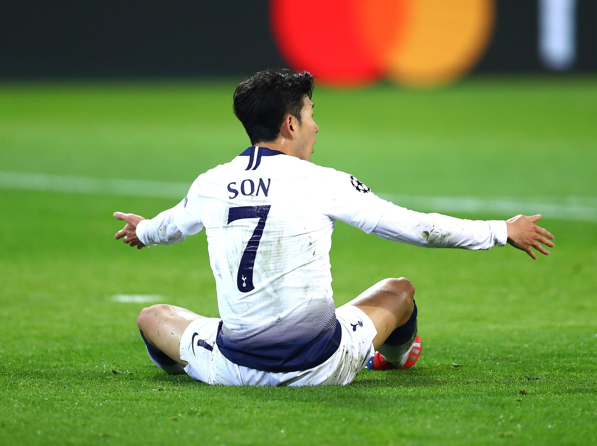 Heung-min Son in action