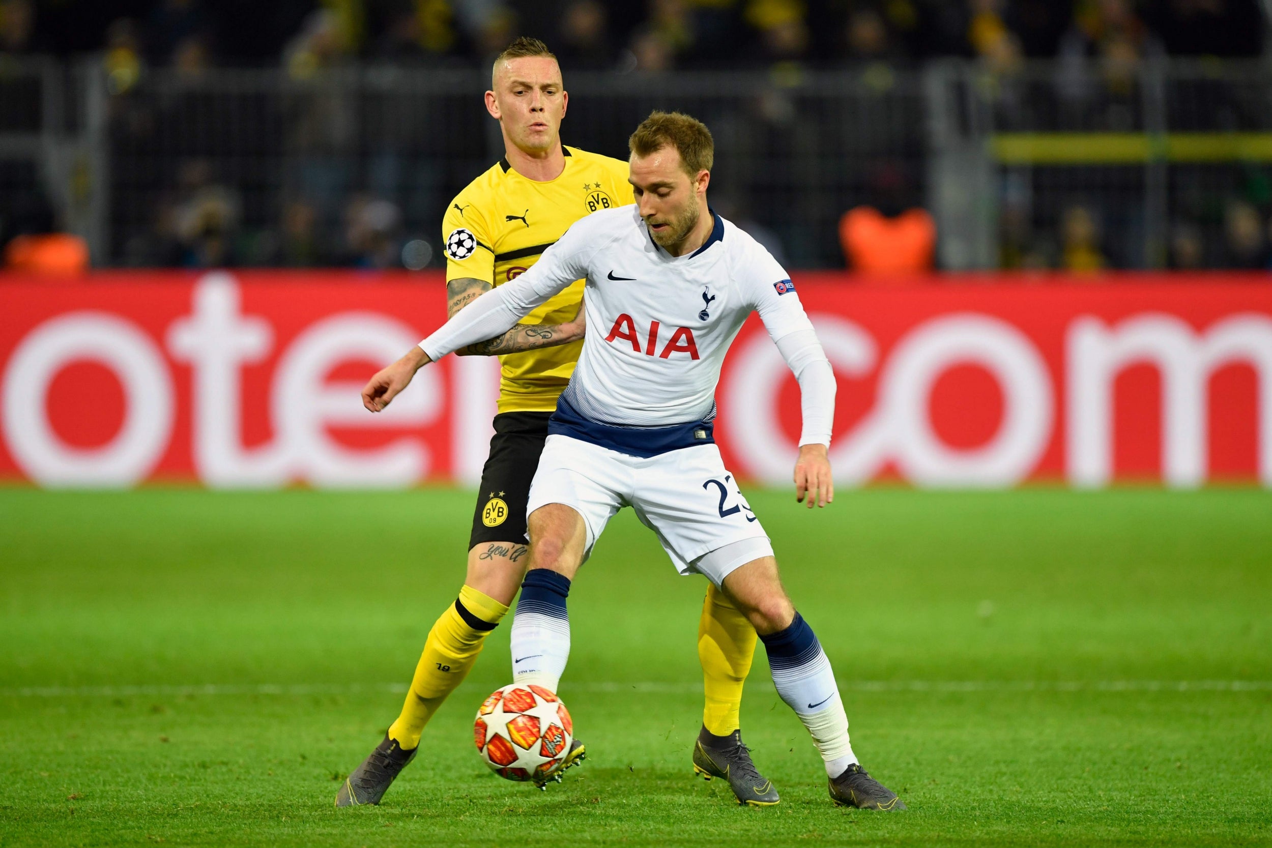 Eriksen admits Spurs have only taken their first step