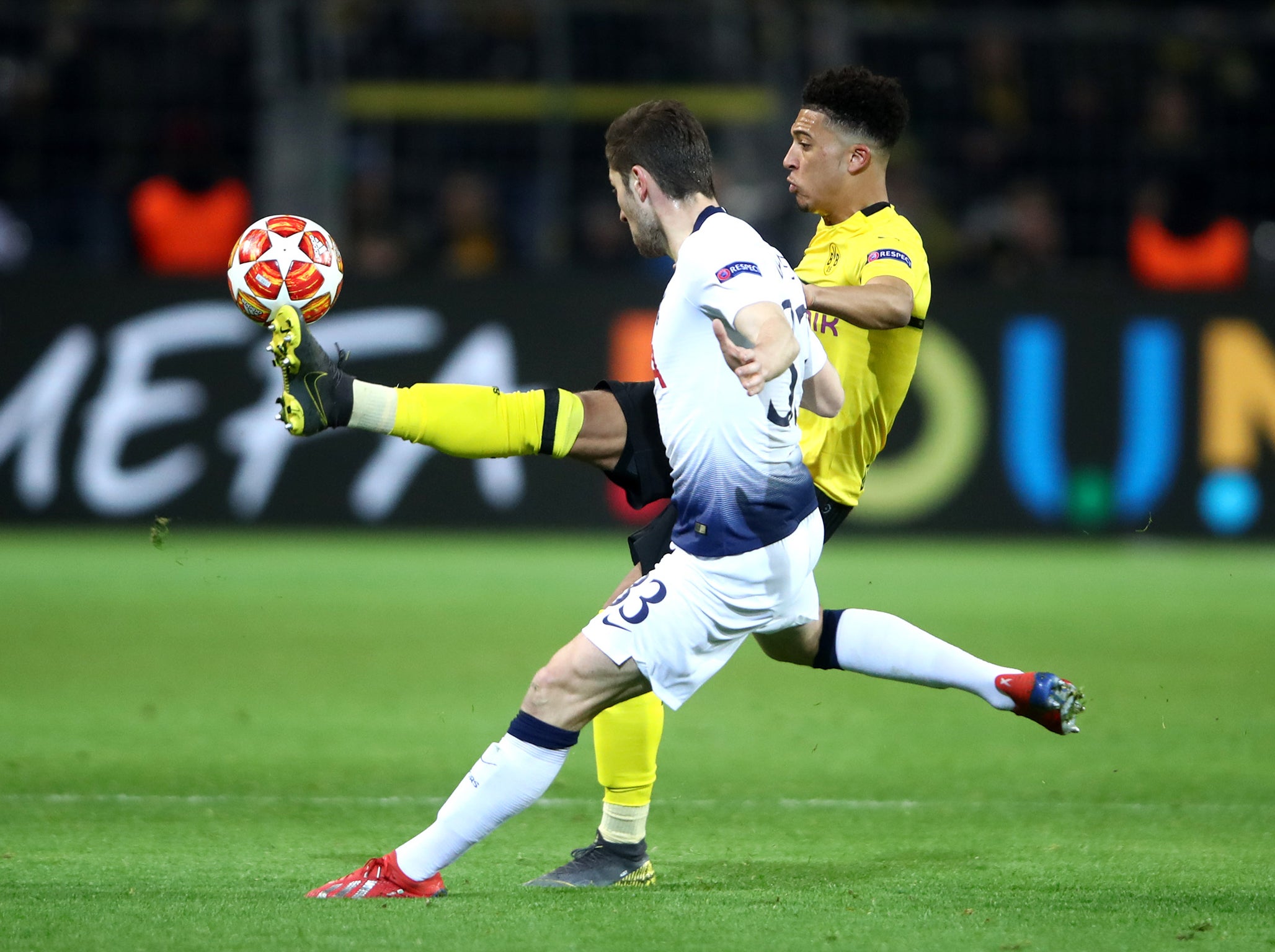 Spurs kept a close eye on Jadon Sancho