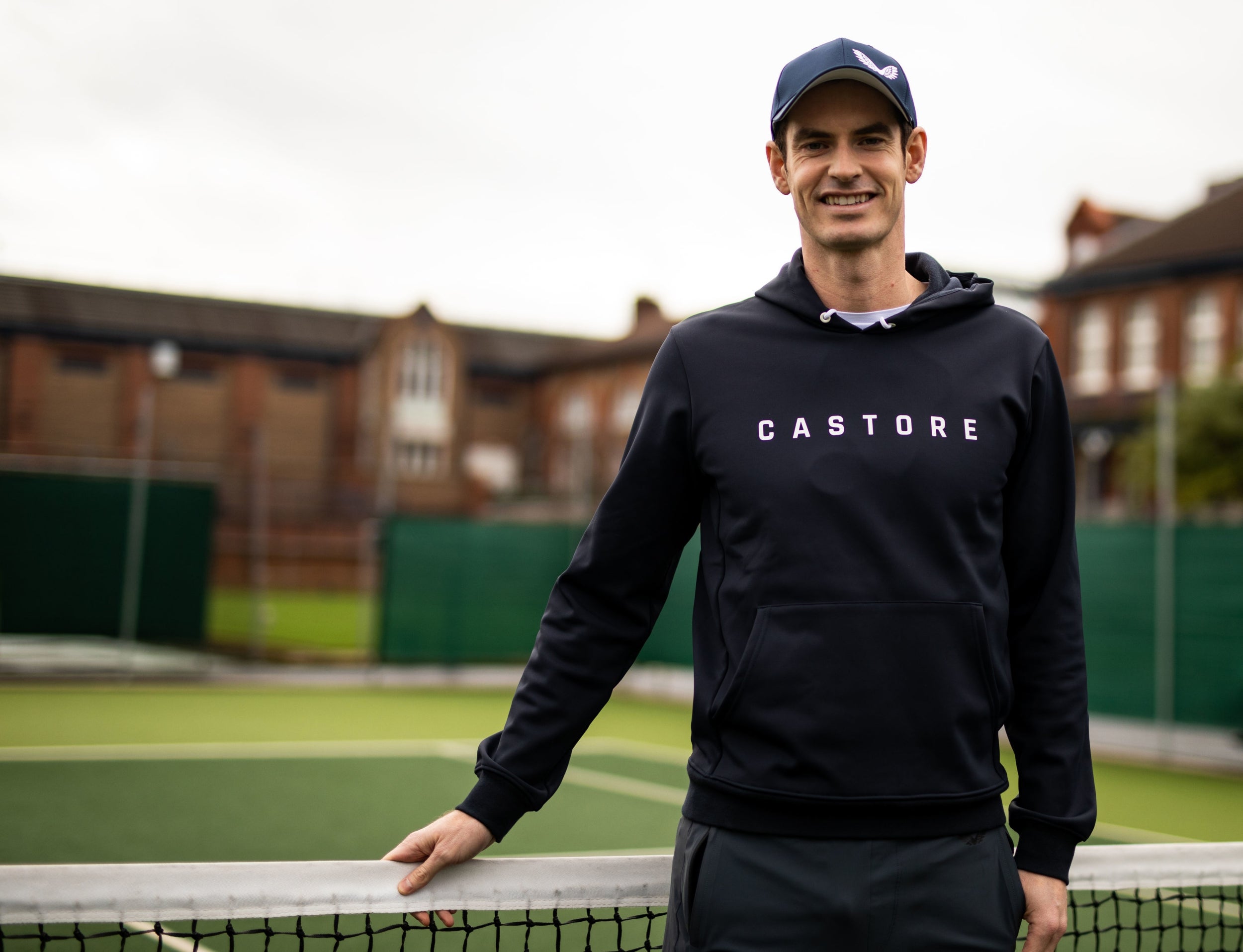 Andy Murray has made his first public appearance since undergoing hip surgery