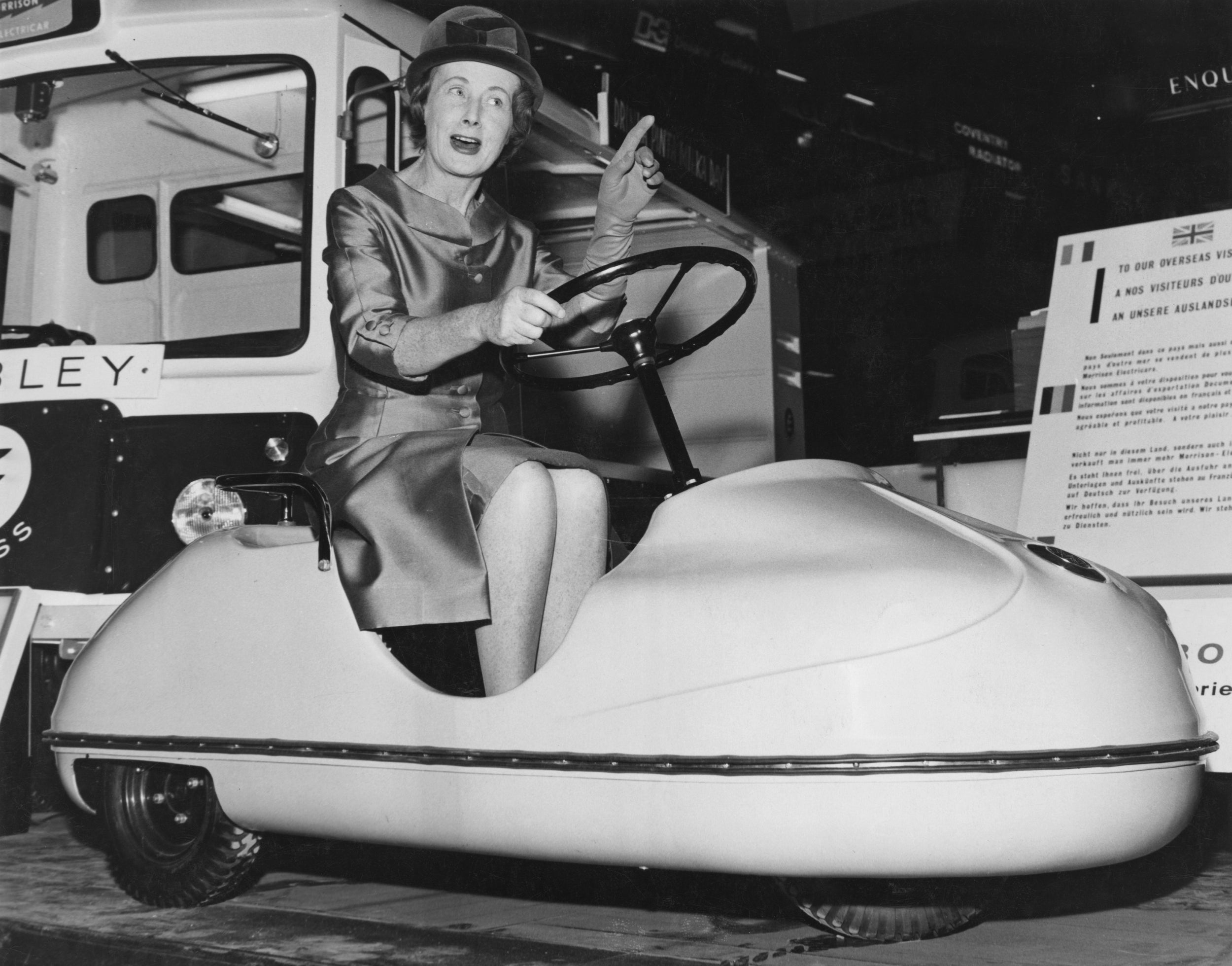 Barbara Castle, the then minister for transport, in 1966 – two years later she was out