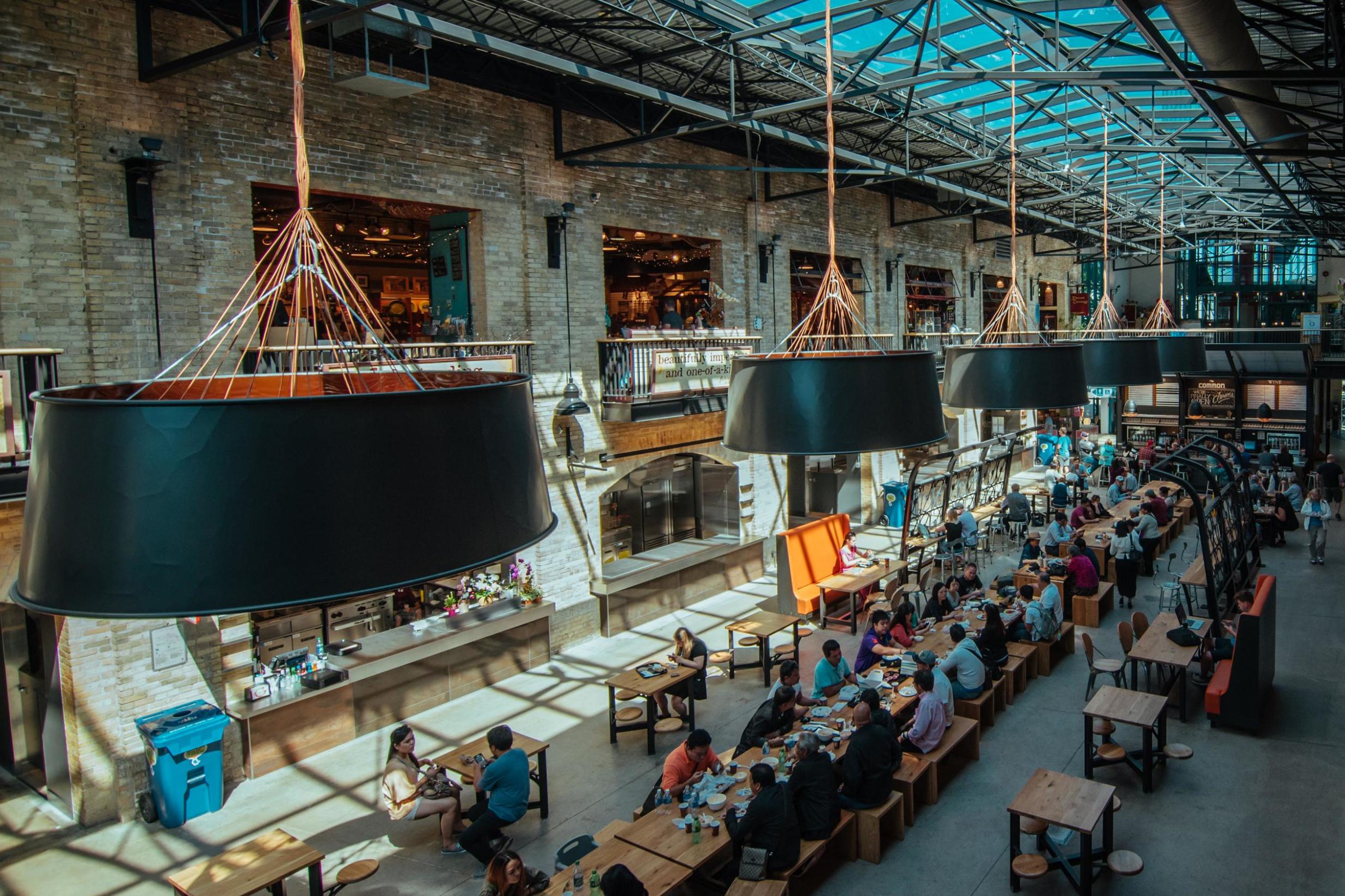 Grab a bite (or several) at Forks Market Food Hall