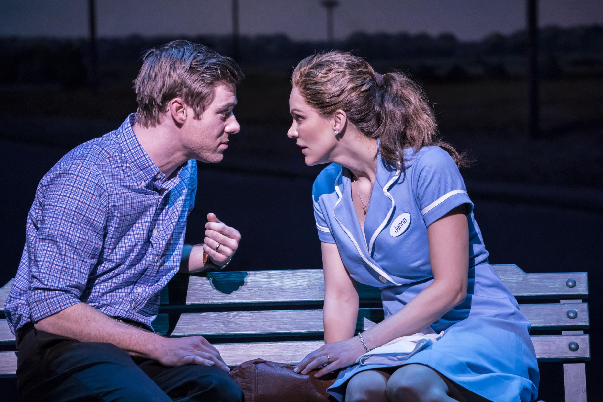 David Hunter and Katharine McPhee star in 'Waitress'