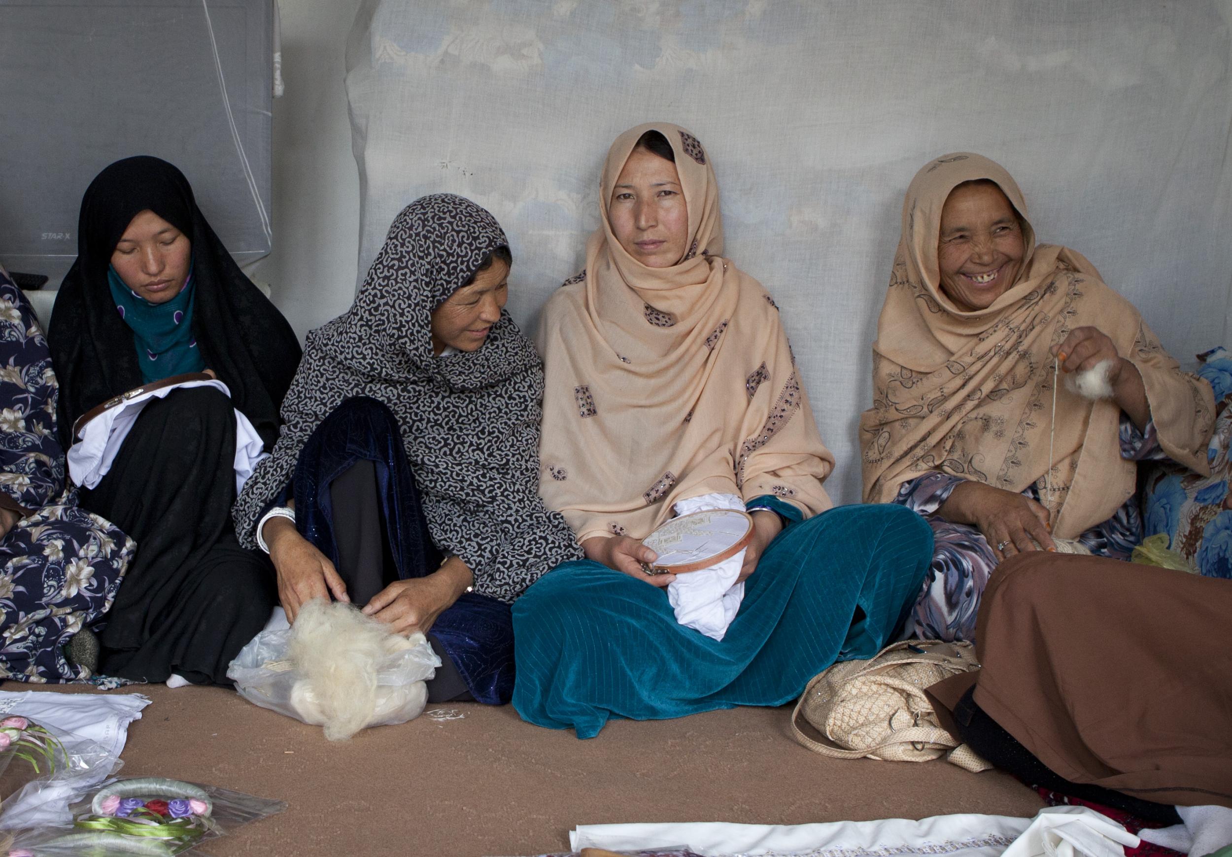 Women for Women class in Afghanistan