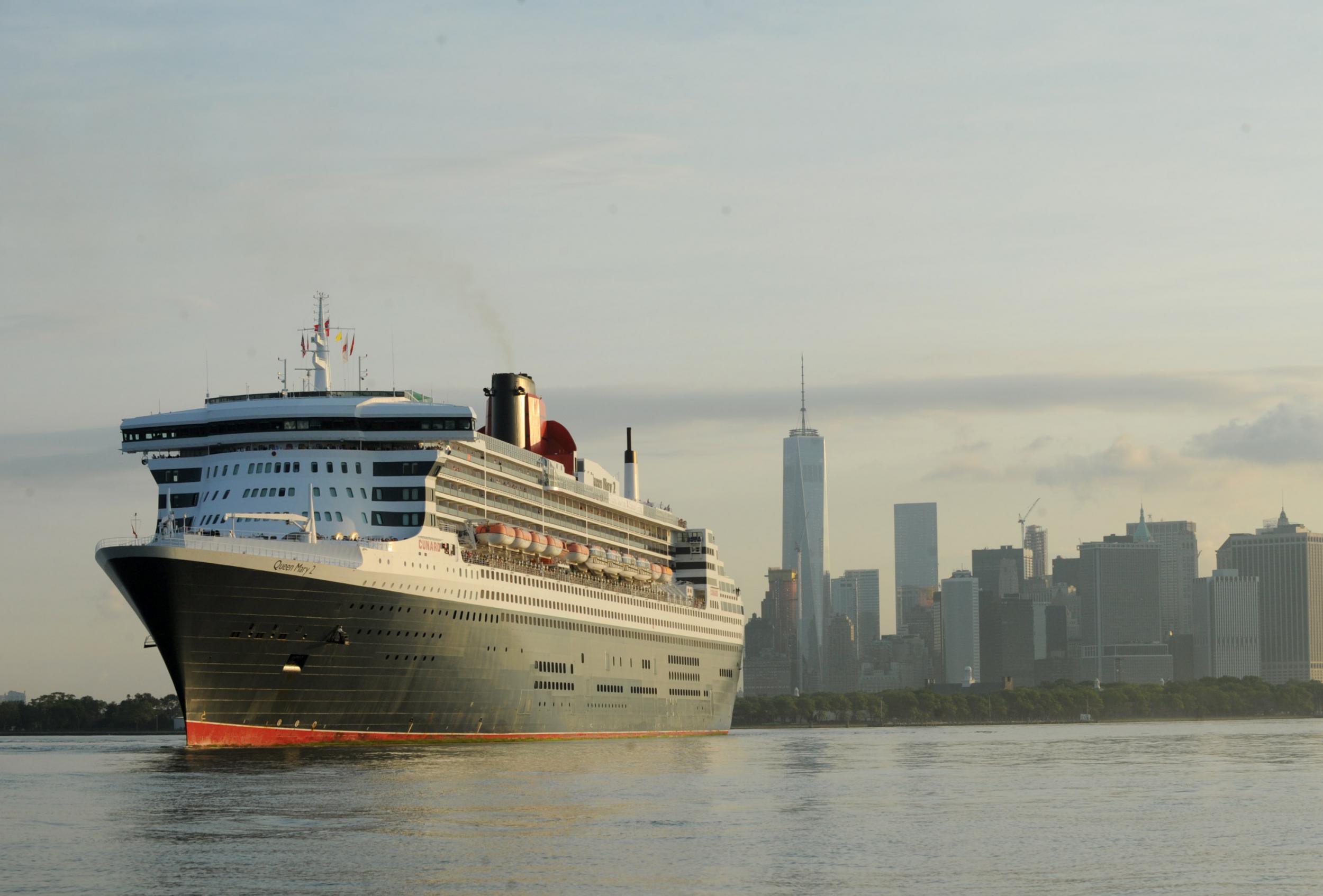 Transatlantic cruises offer a dramatic arrival or departure point from New York City