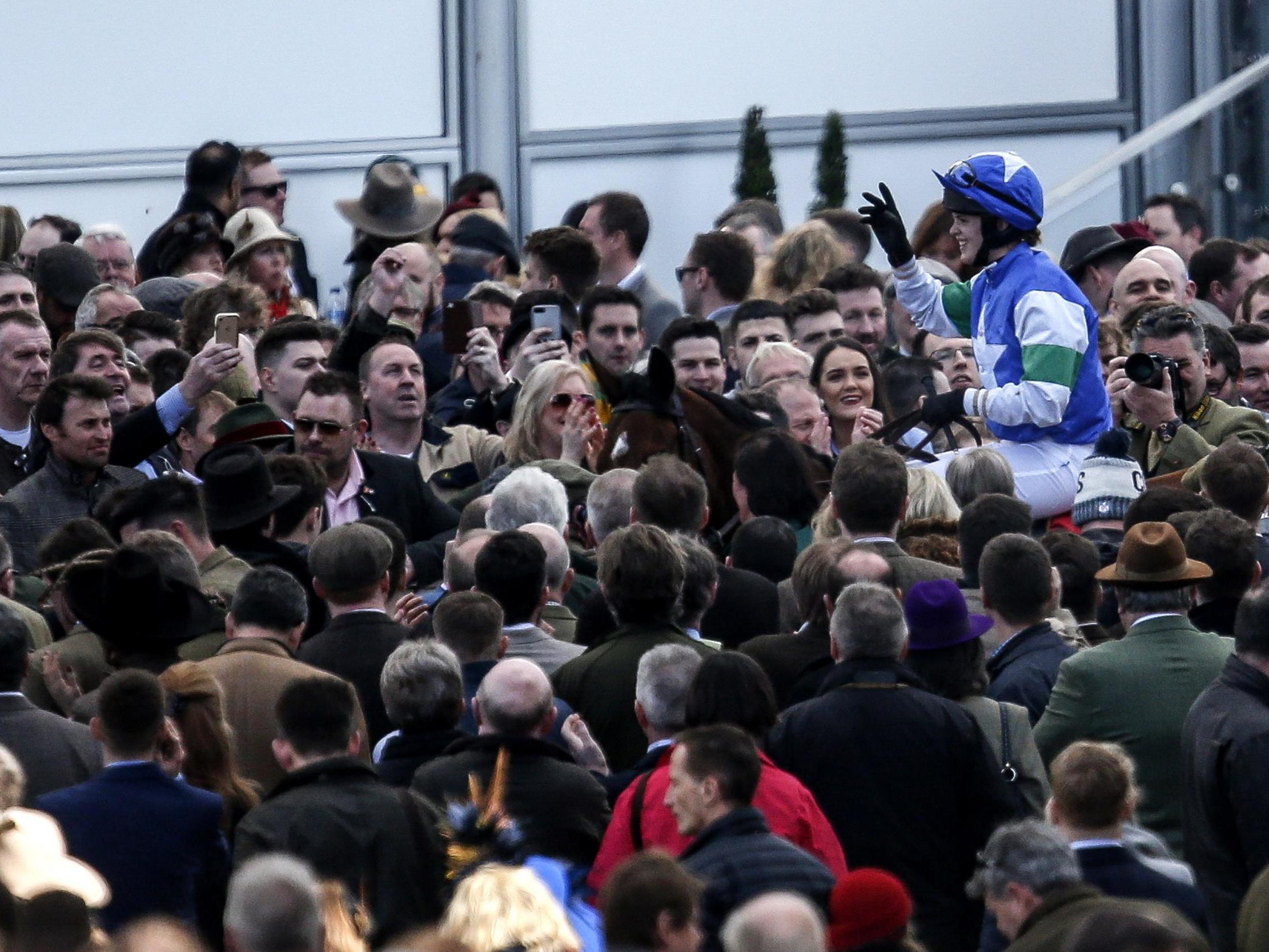 Lizzie Kelly rode Coo Star Sivola to victory at Cheltenham in 2018