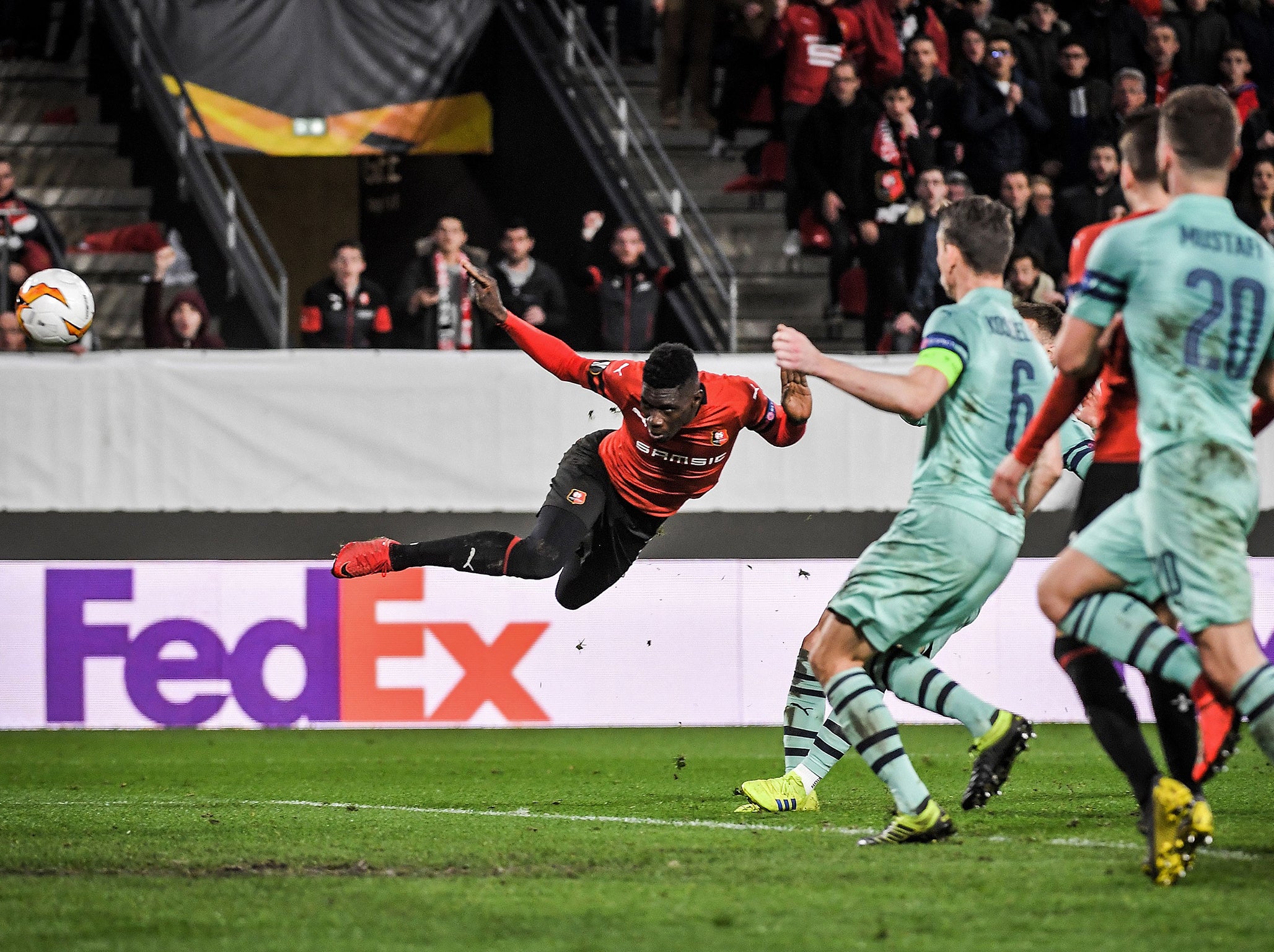 Ismaïla Sarr scored a potentially decisive third