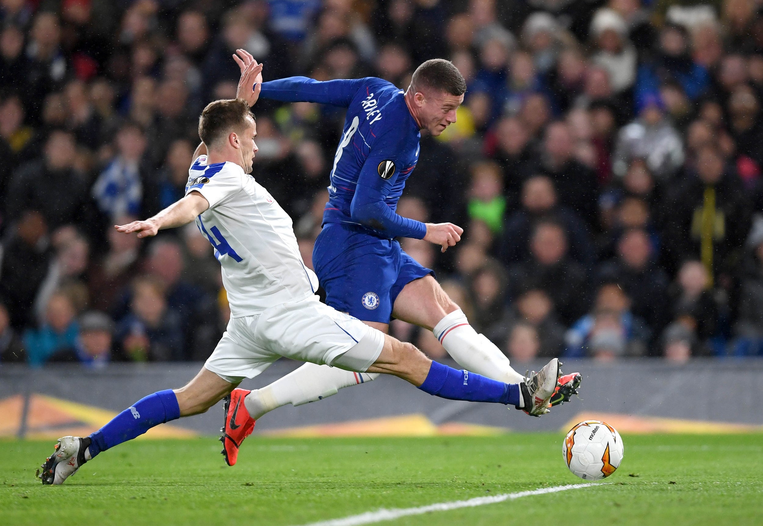 Barkley had a fine early chance (Chelsea FC via Getty)