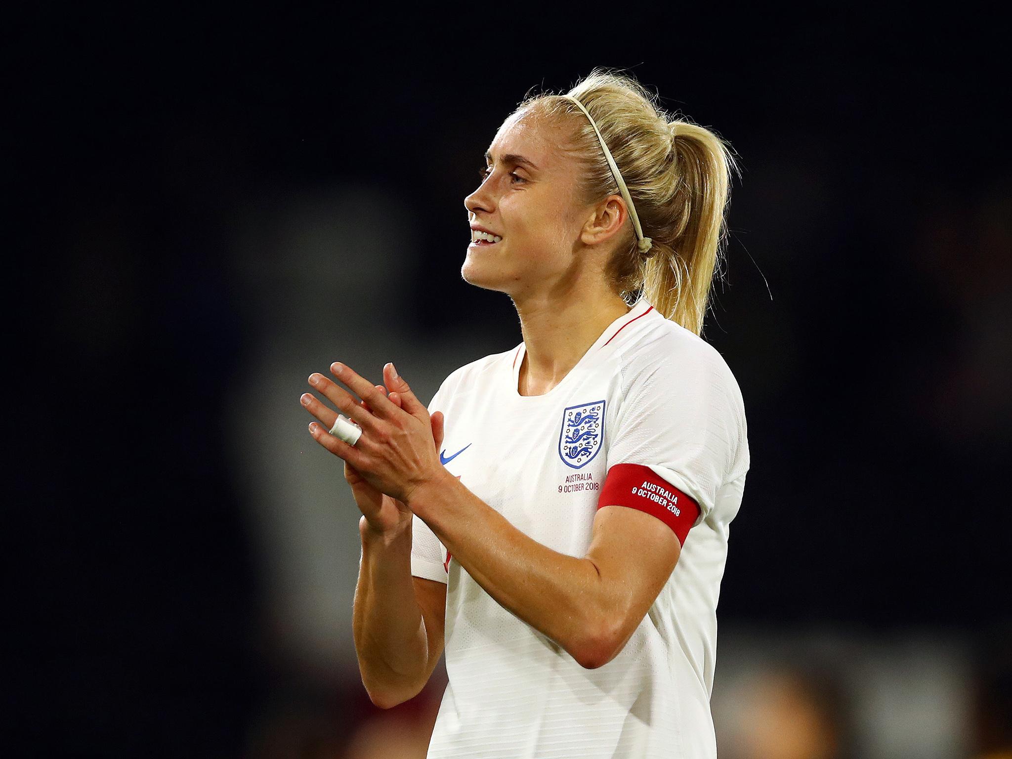 Steph Houghton will once again lead England this summer