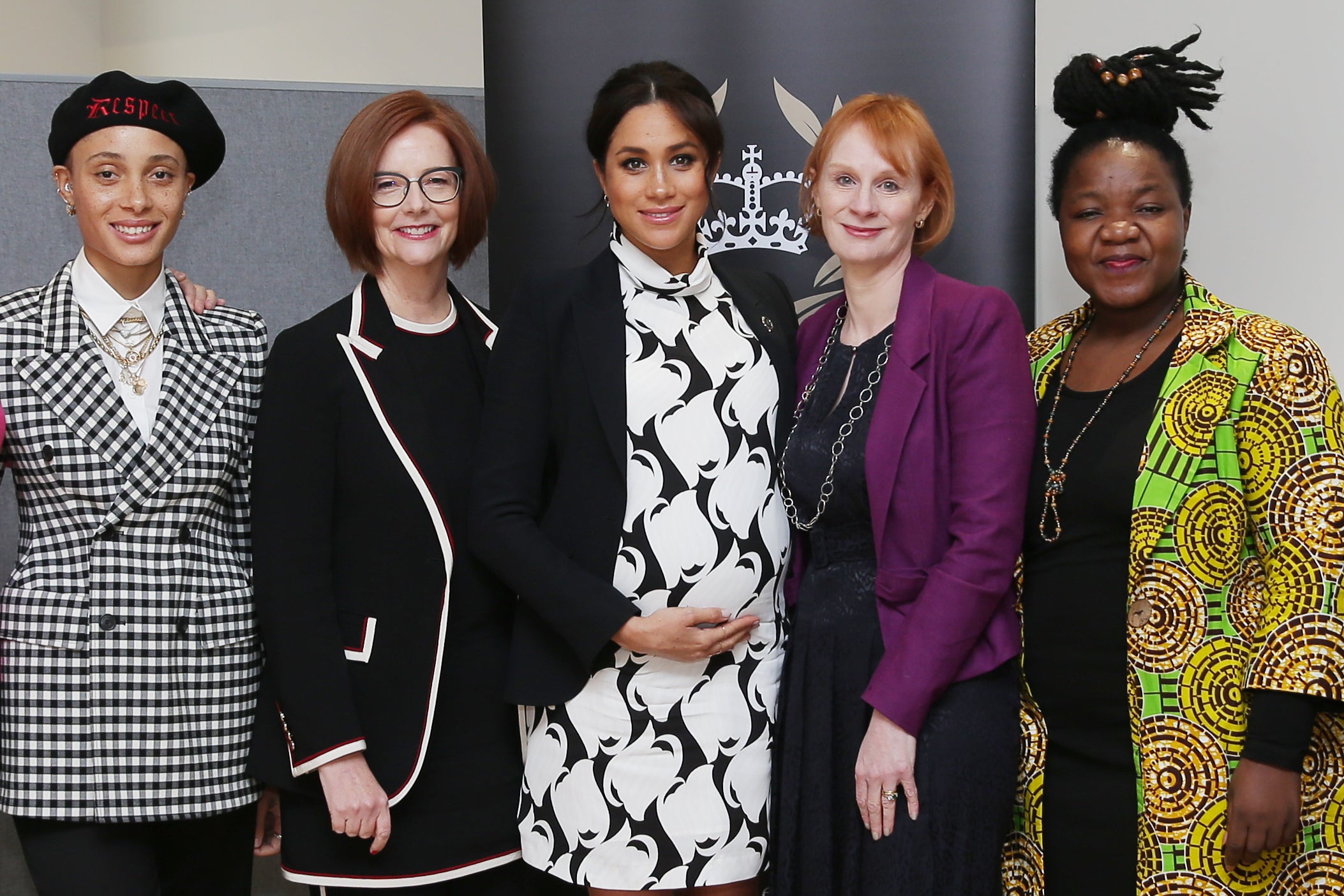 Meghan Markle talks about feminist during a panel discussion to celebrate International Women’s Day, 8 March 2019