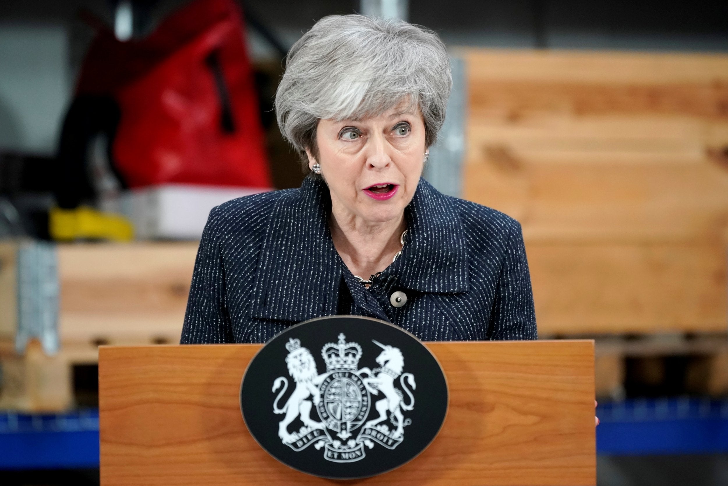 The prime minister is facing one of her most dangerous weeks in office